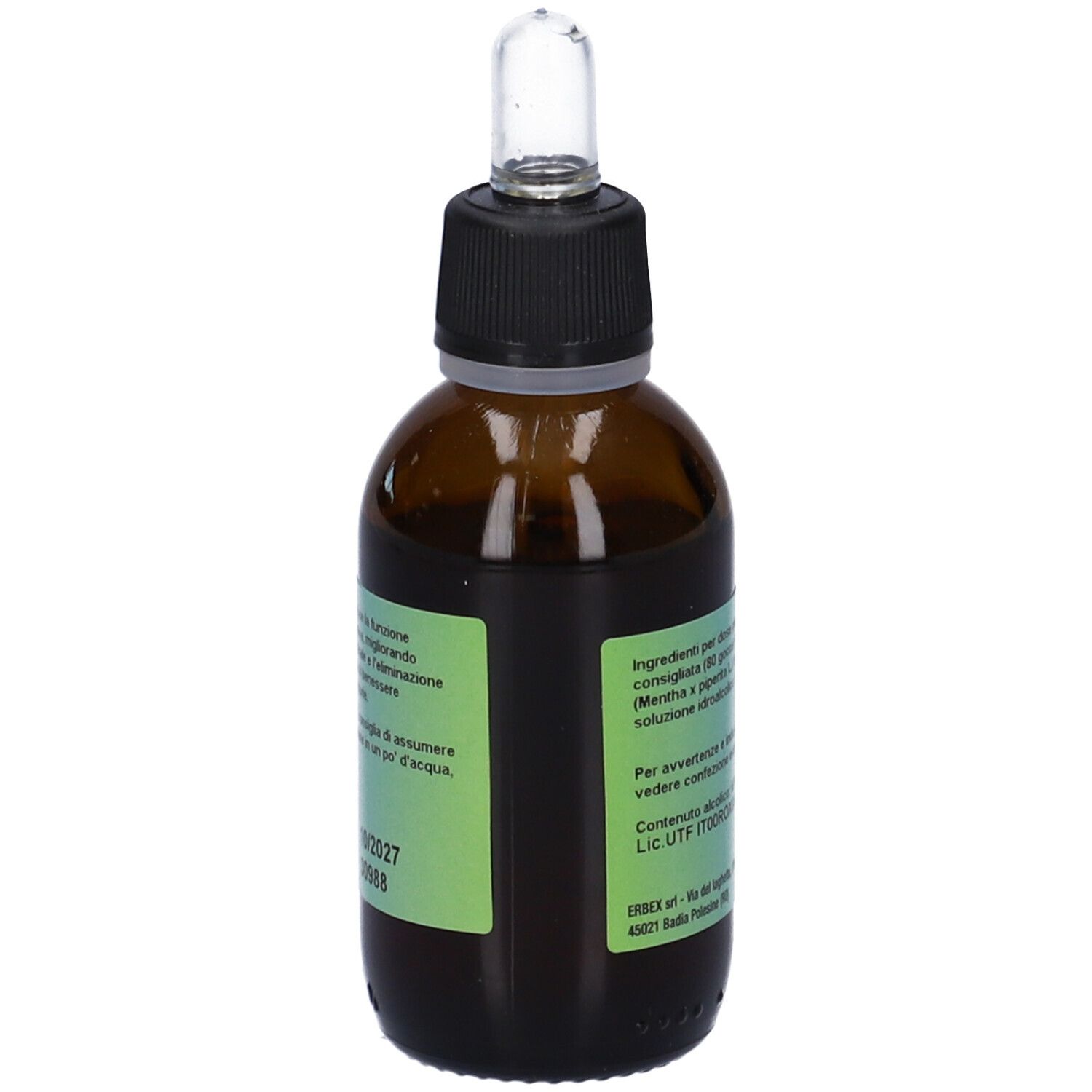 Menta Tintura Madre Soluzione Idroalcolica 50 Ml