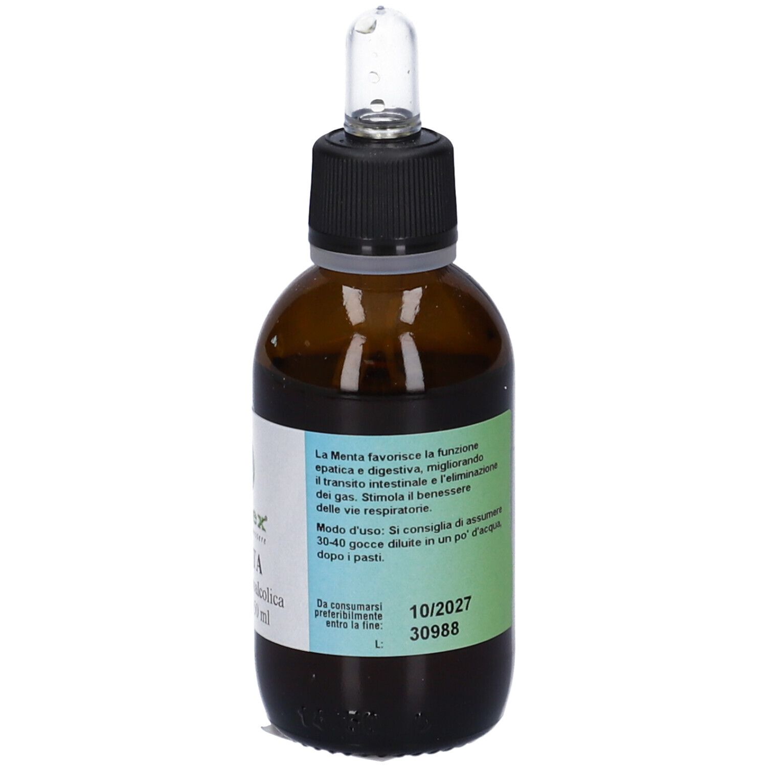 Menta Tintura Madre Soluzione Idroalcolica 50 Ml