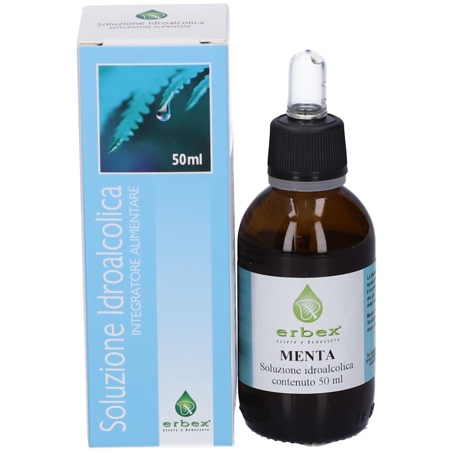 Menta Tintura Madre Soluzione Idroalcolica 50 Ml