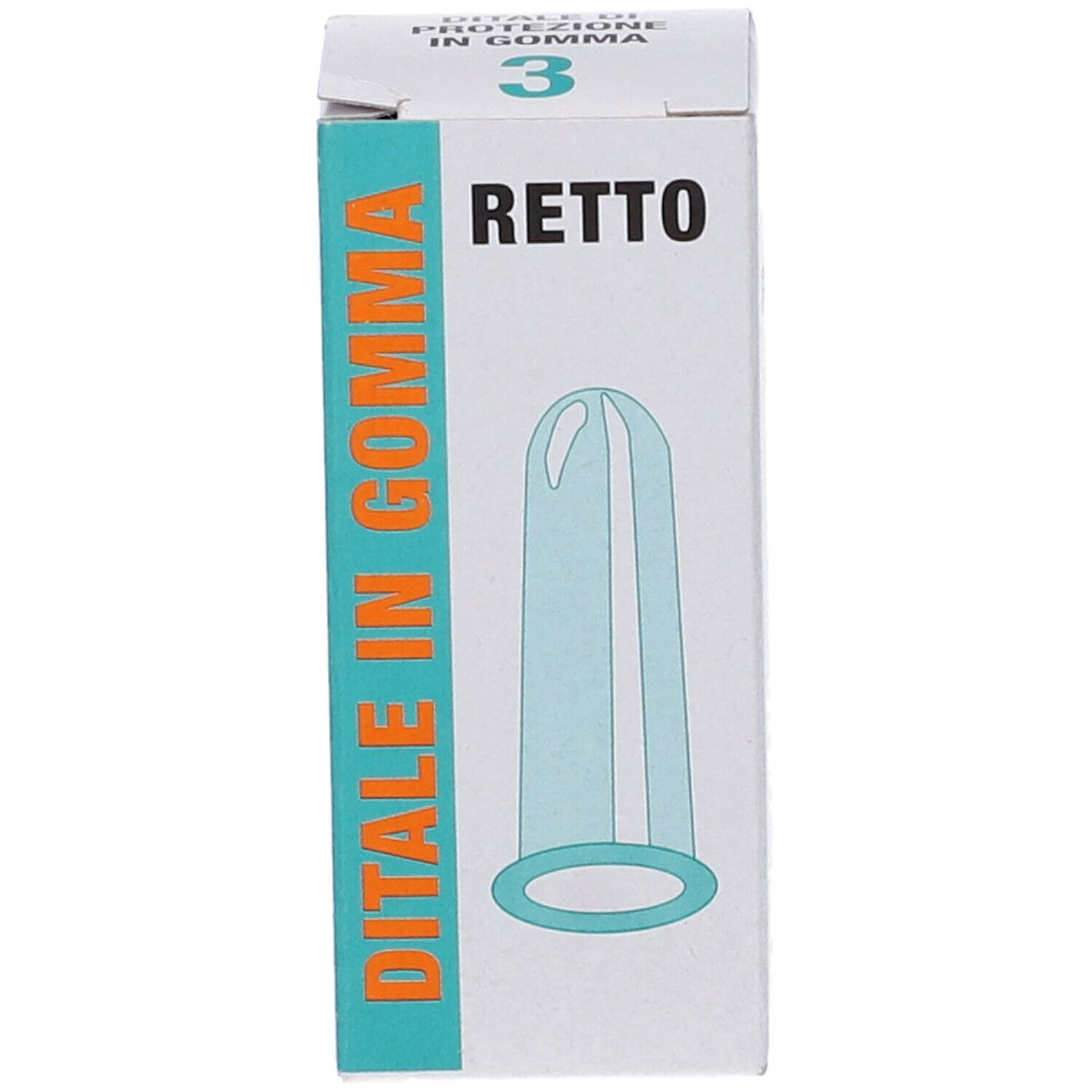 Ditale In Gomma Retto 3