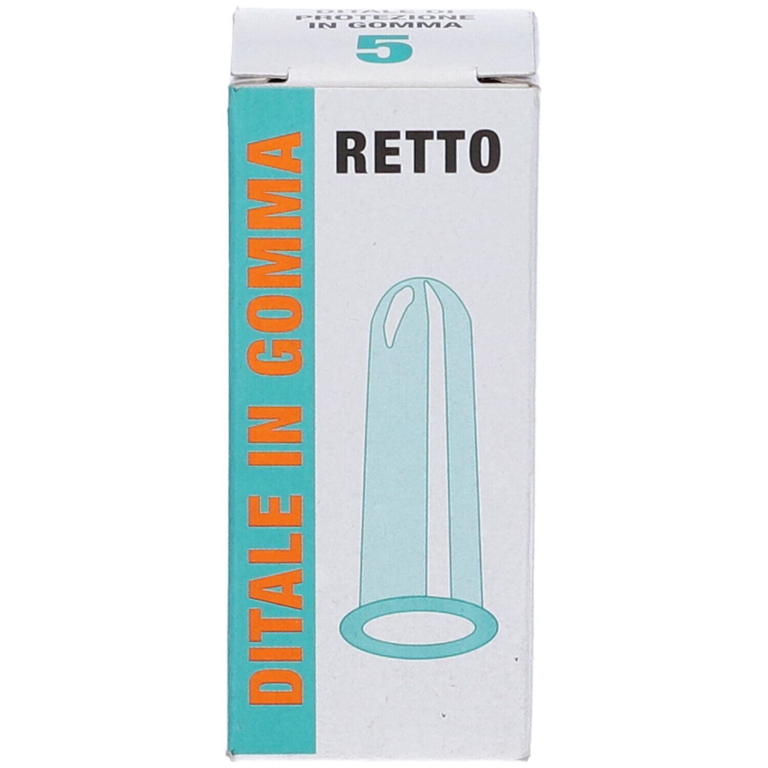 Ditale In Gomma Retto 5