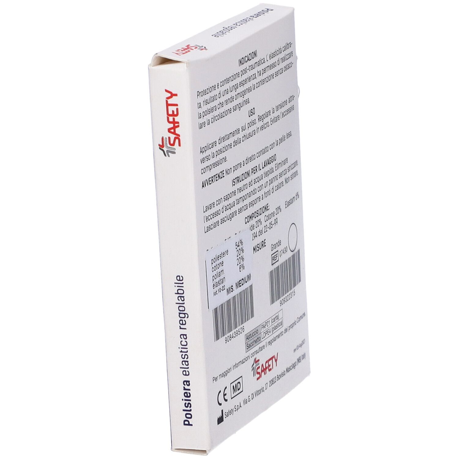 Polsino Ortopedico Flexa Colore Ocra Taglia Medium