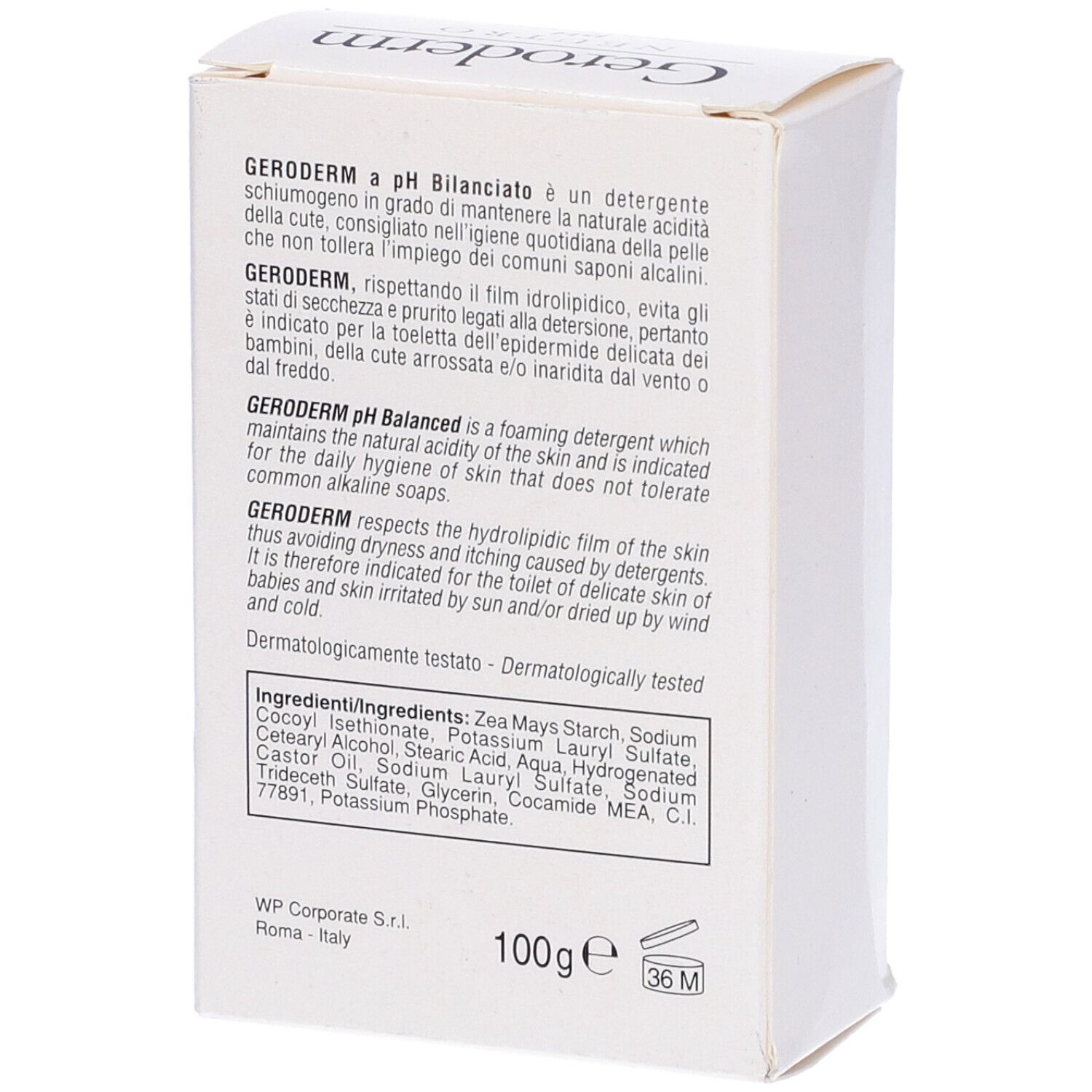 Geroderm Sapone Neutro Ph7 100 G