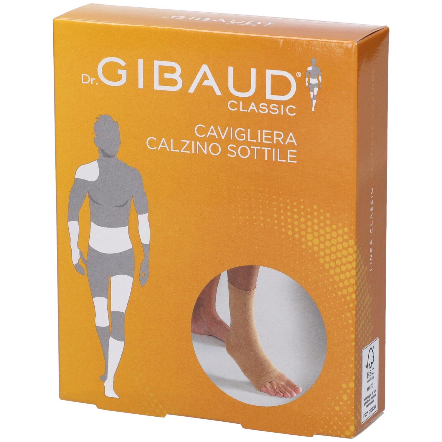 Cavigliera Calzino Sottile In Cotone Gibaud Misura 2