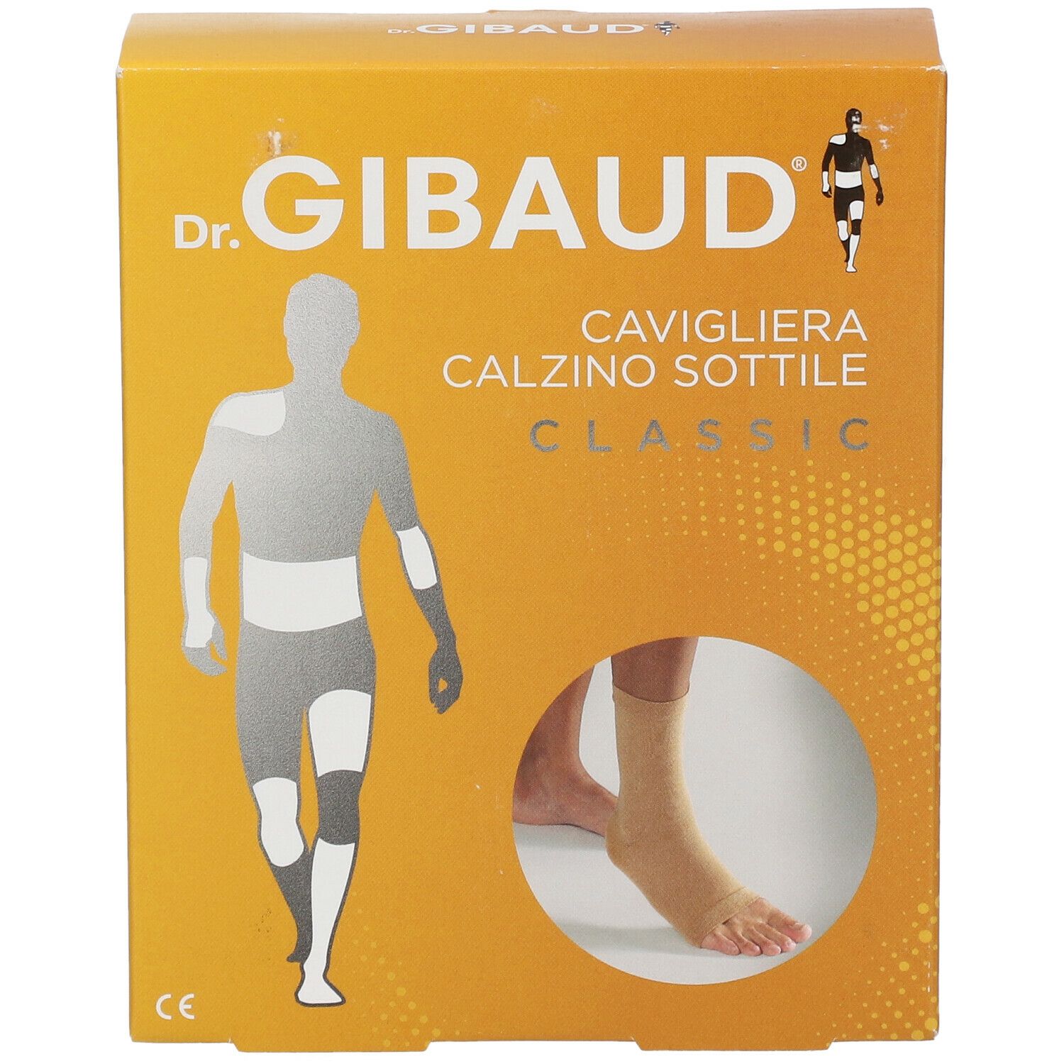 Dr. GIBAUD® Cavigliera Calzino Sottile Taglia 3