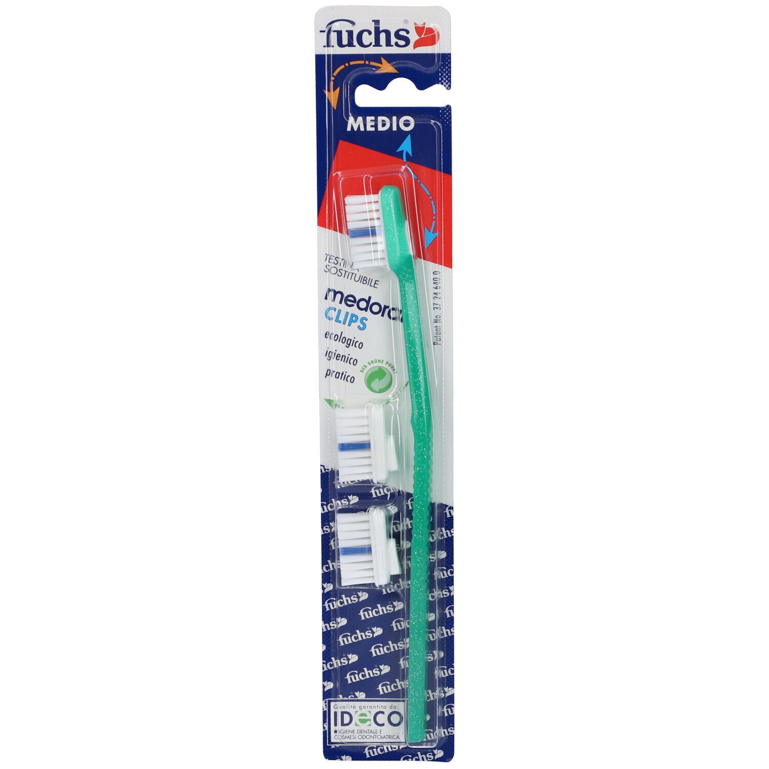 Fuchs Medoral Clips Spazzolino Medio