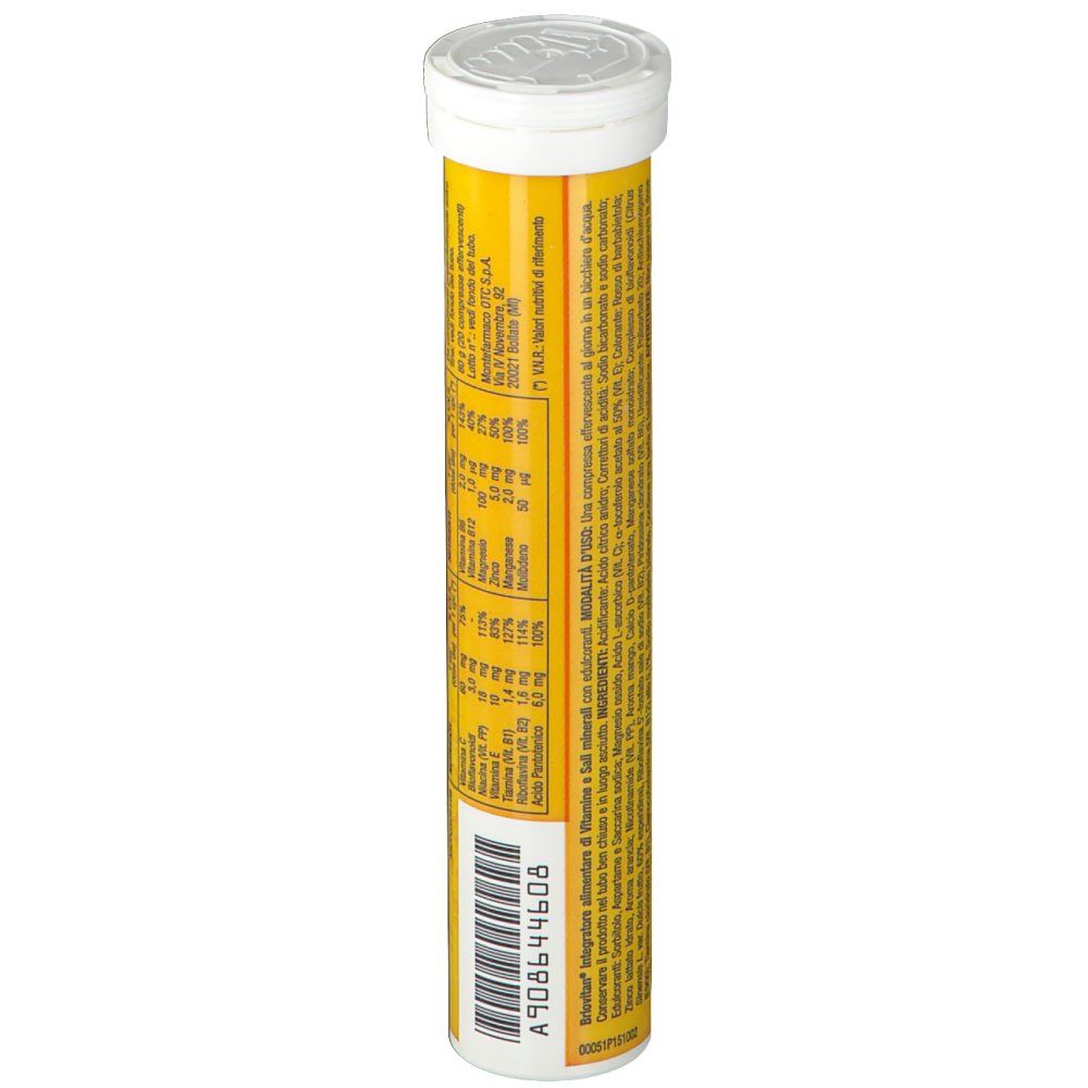 Briovitan Vitamine e Minerali Compresse Effervescenti Gusto Tropical