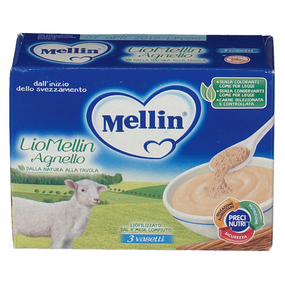Mellin® LioMellin all'Agnello 3x10 g