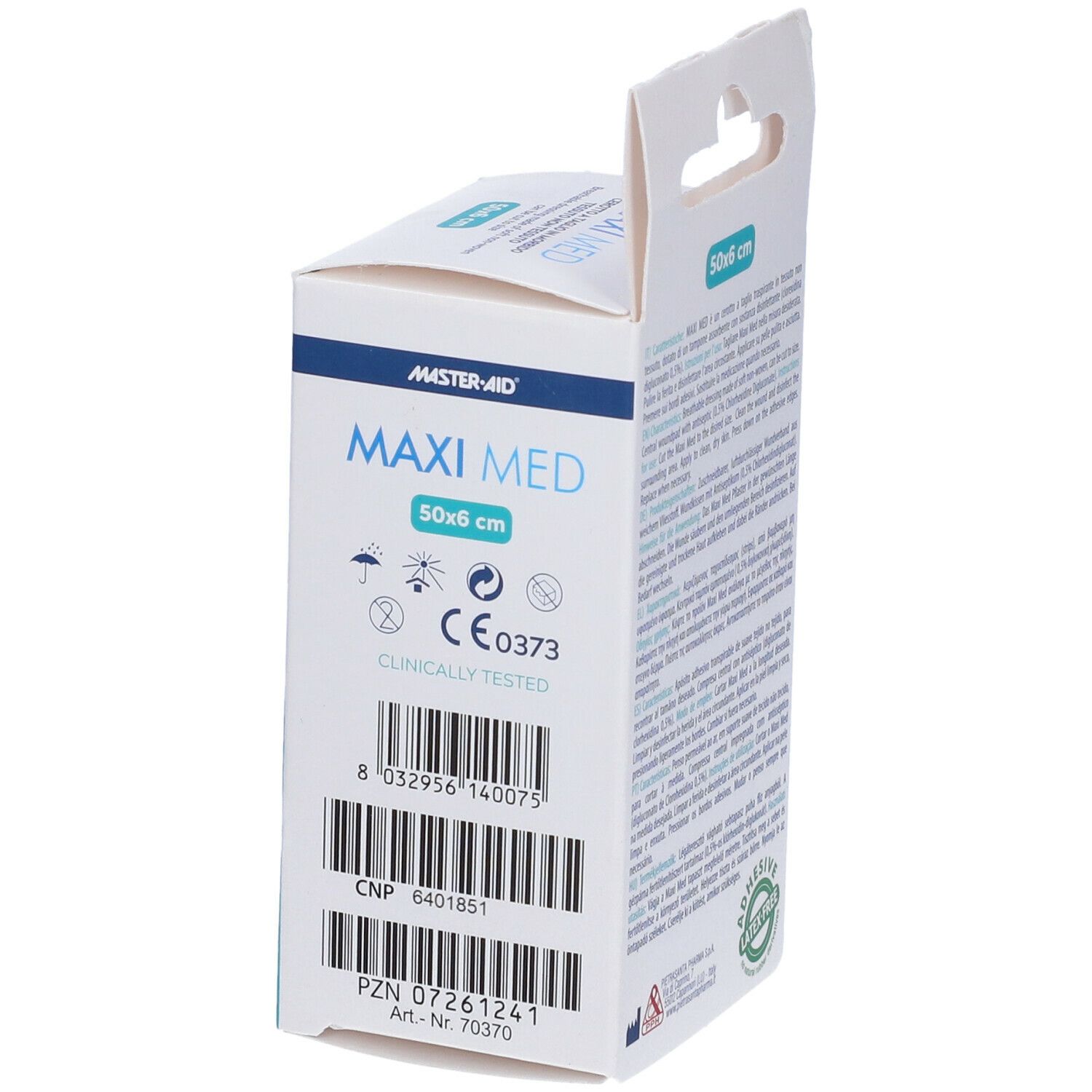 MasterAid® Maxi Med Cerotto a Taglio 50 cm x 6 cm