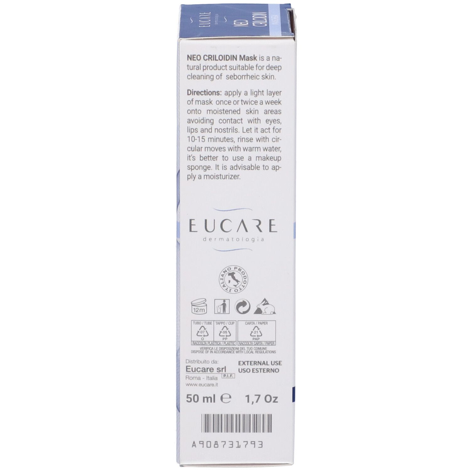 NEO CRILOIDIN MASCHERA 50ML