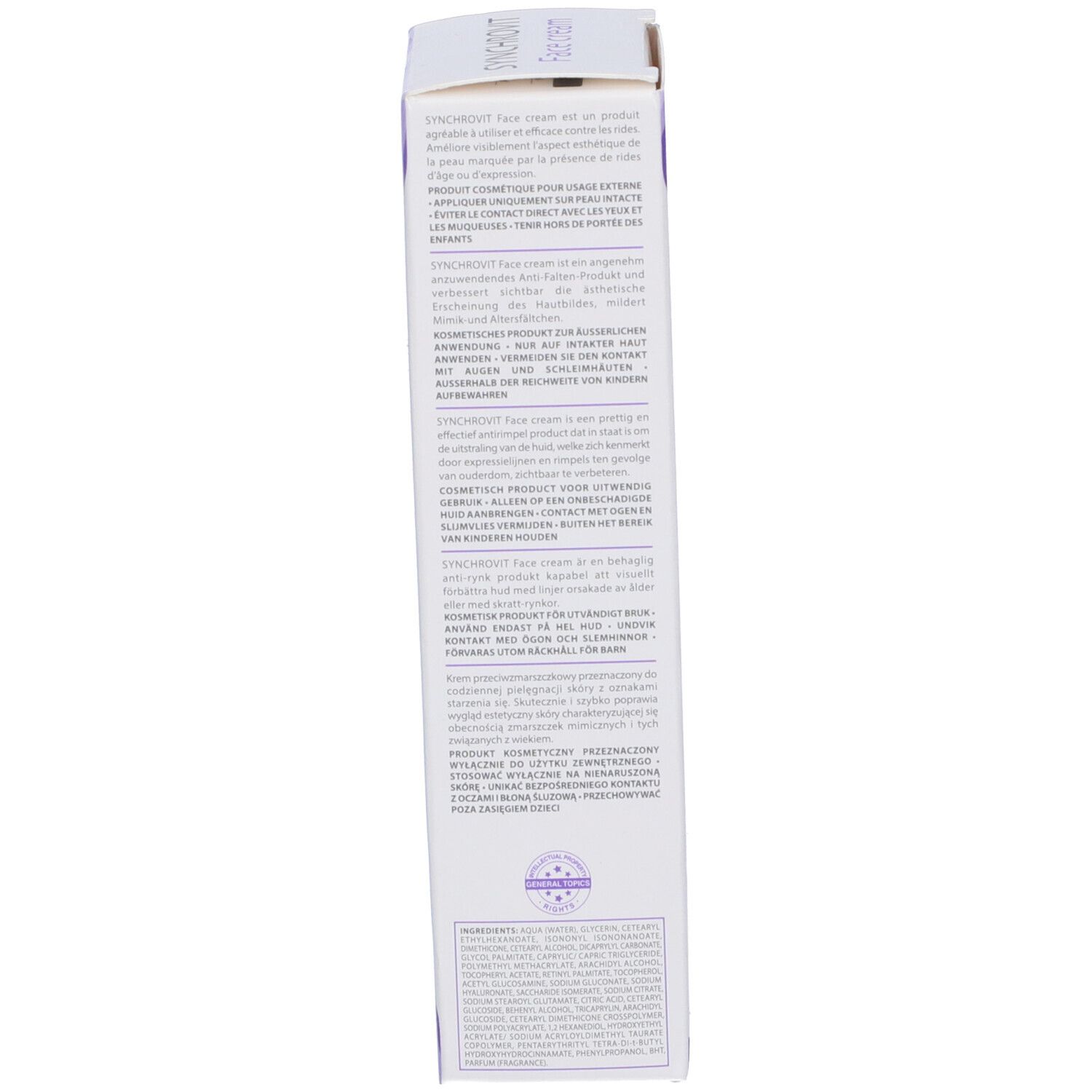 Synchrovit Face Cream 50 Ml