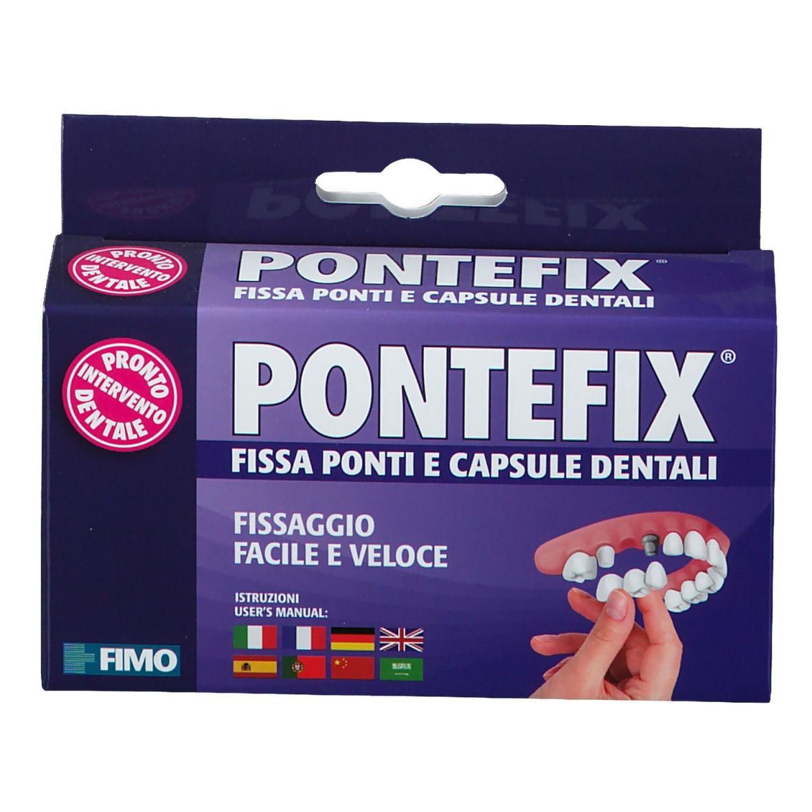 Pontefix® Fissa Ponti e Capsule Dentali Kit Completo