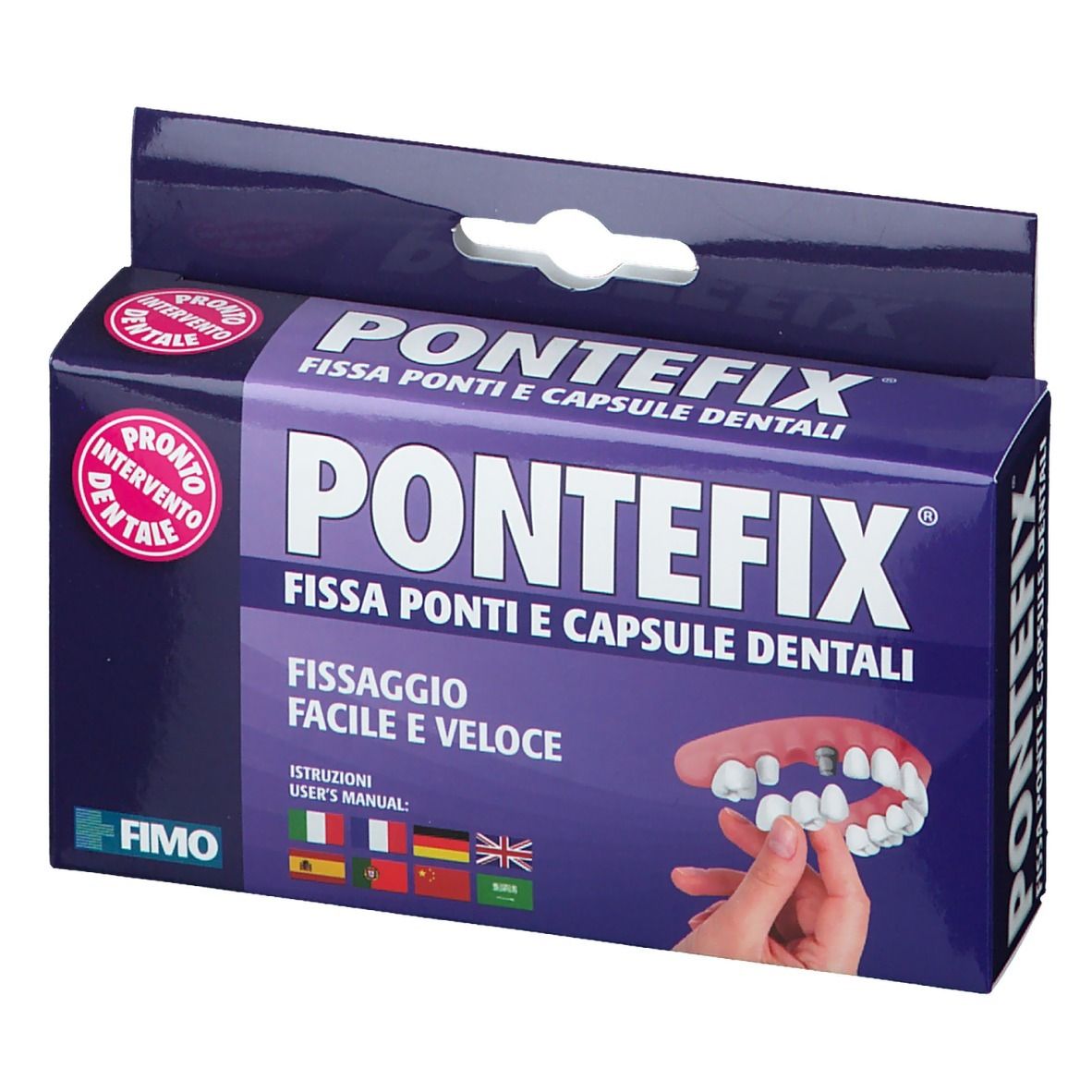 Pontefix® Fissa Ponti e Capsule Dentali Kit Completo