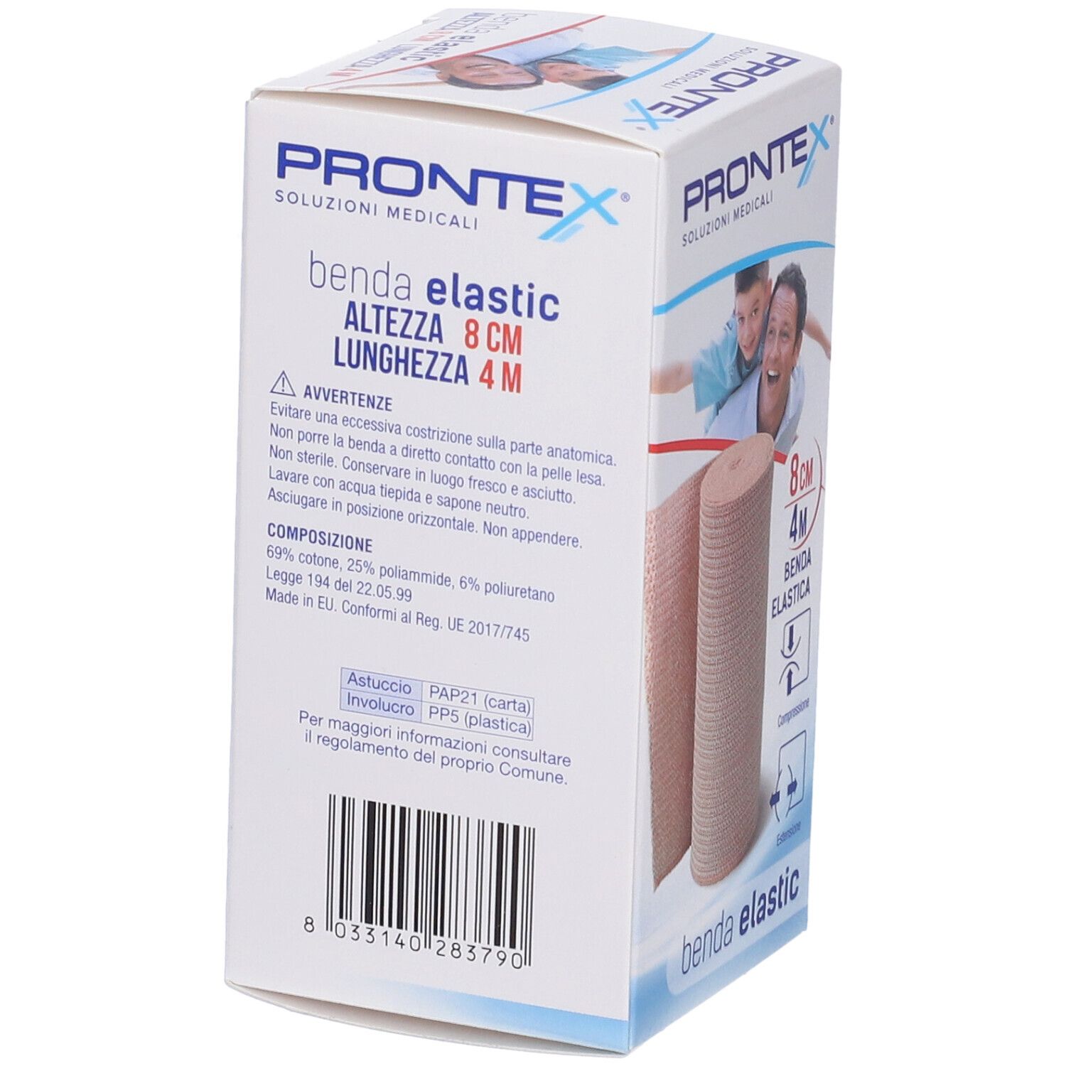 Benda Elastica Prontex 8 Cm