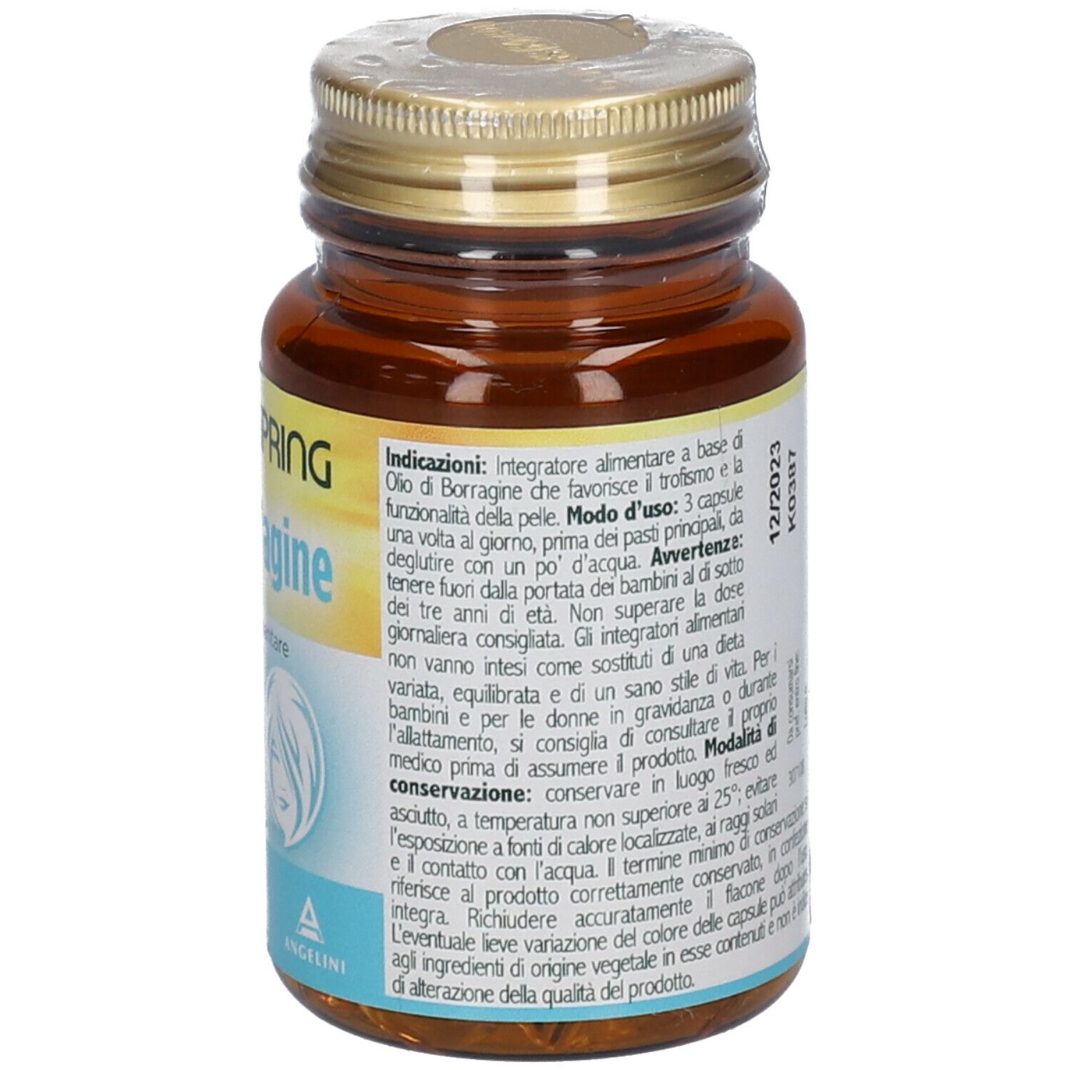 ANGELINI BODY SPRING Olio di Borragine
