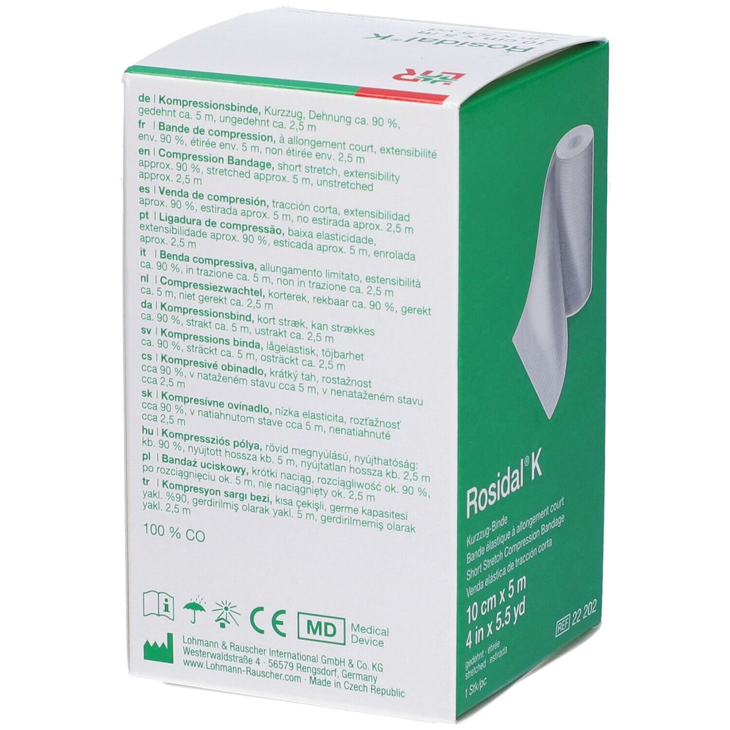 LR Benda Rosidal K 10 cm x 5 m