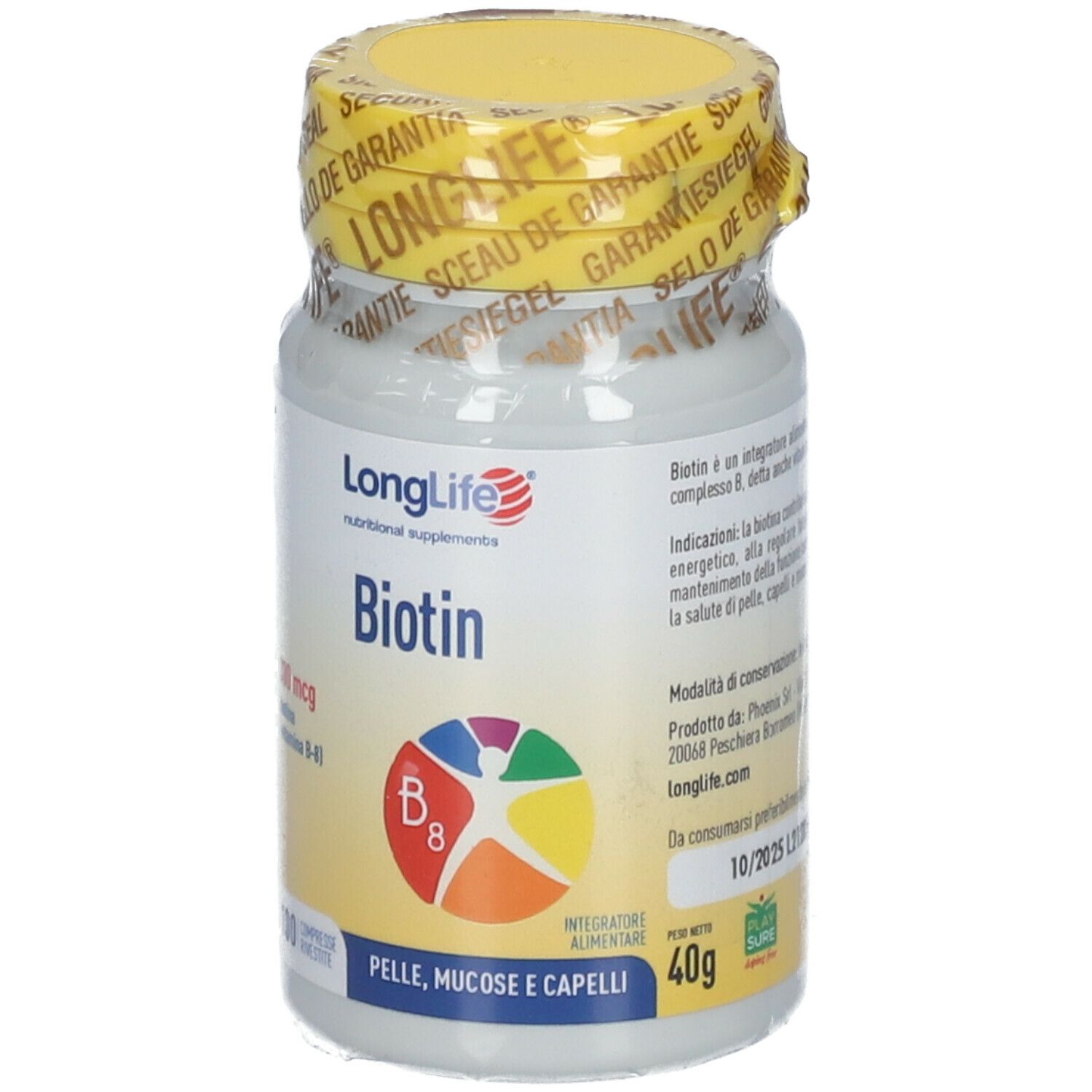 LongLife® Biotin 300 mcg