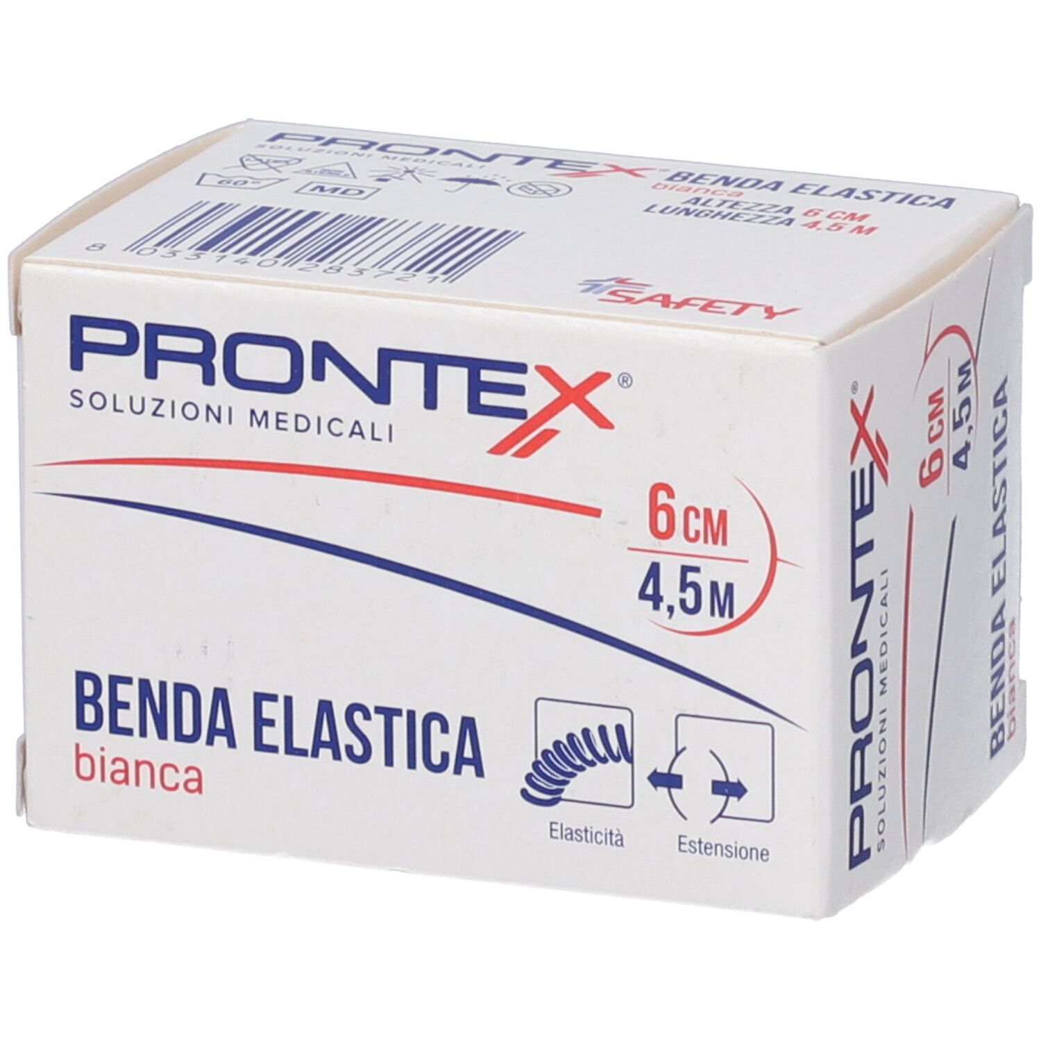 Prontex Benda Elastica Bianca 450X6Cm