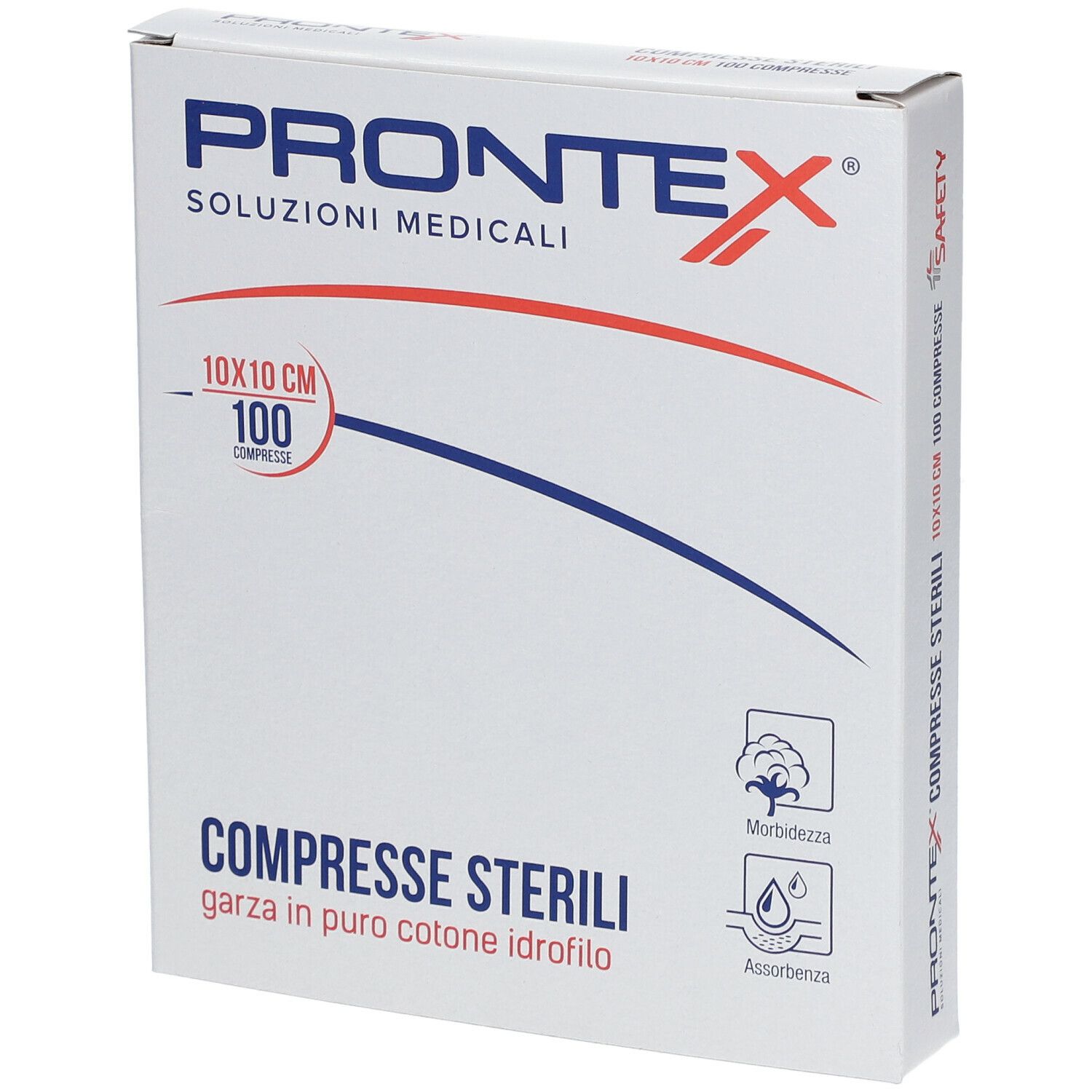 Prontex Softex Compresse 10 cm x 10 cm 100 pz