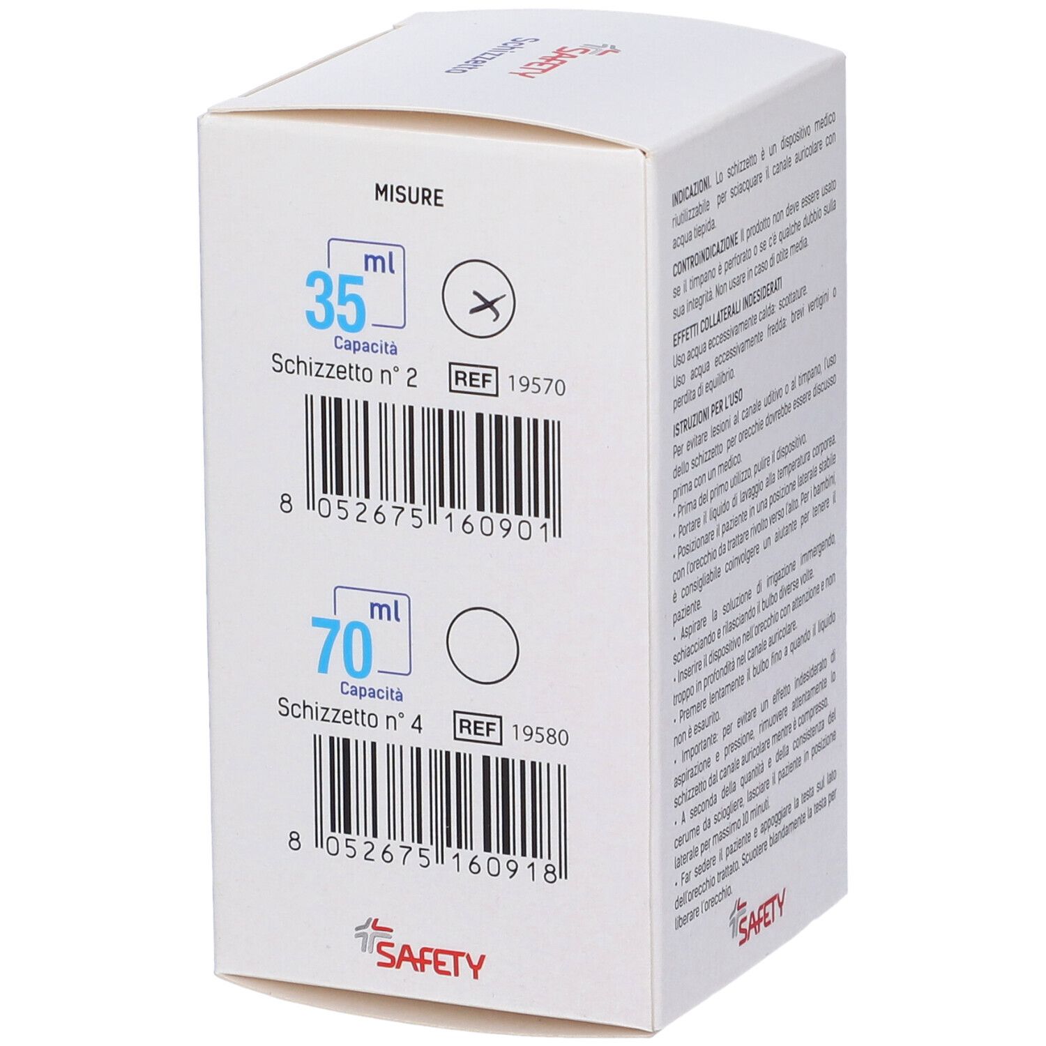 Safety Schizzetto Gomma n.12 Capacità 35 ml