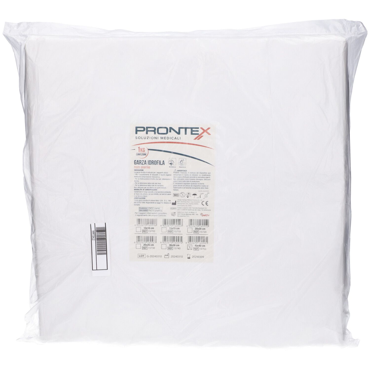 Prontex Garza 40X40Cm 1Kg