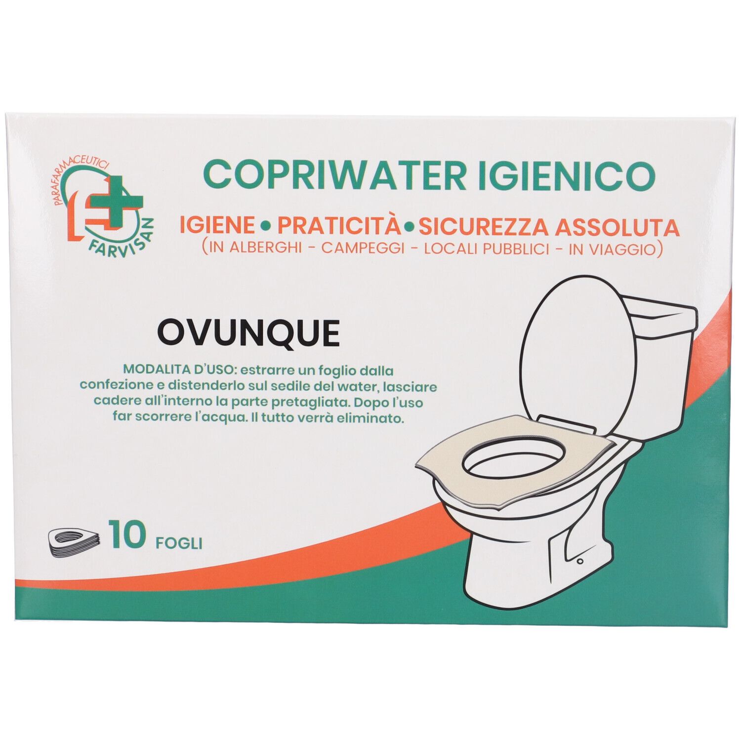 Copriwater 10 Fogli