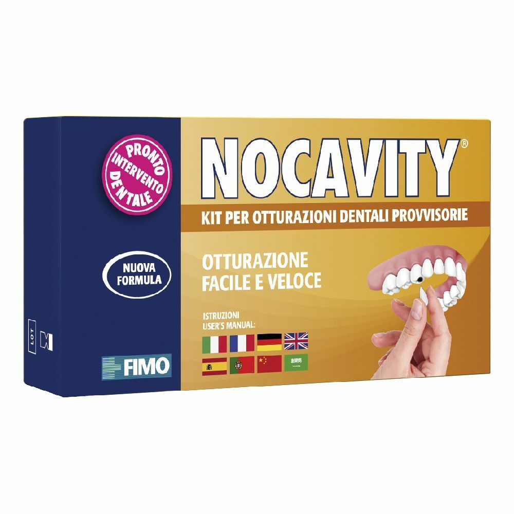 Nocavity® Kit per Otturazioni Dentali Provvisorie 1 pz