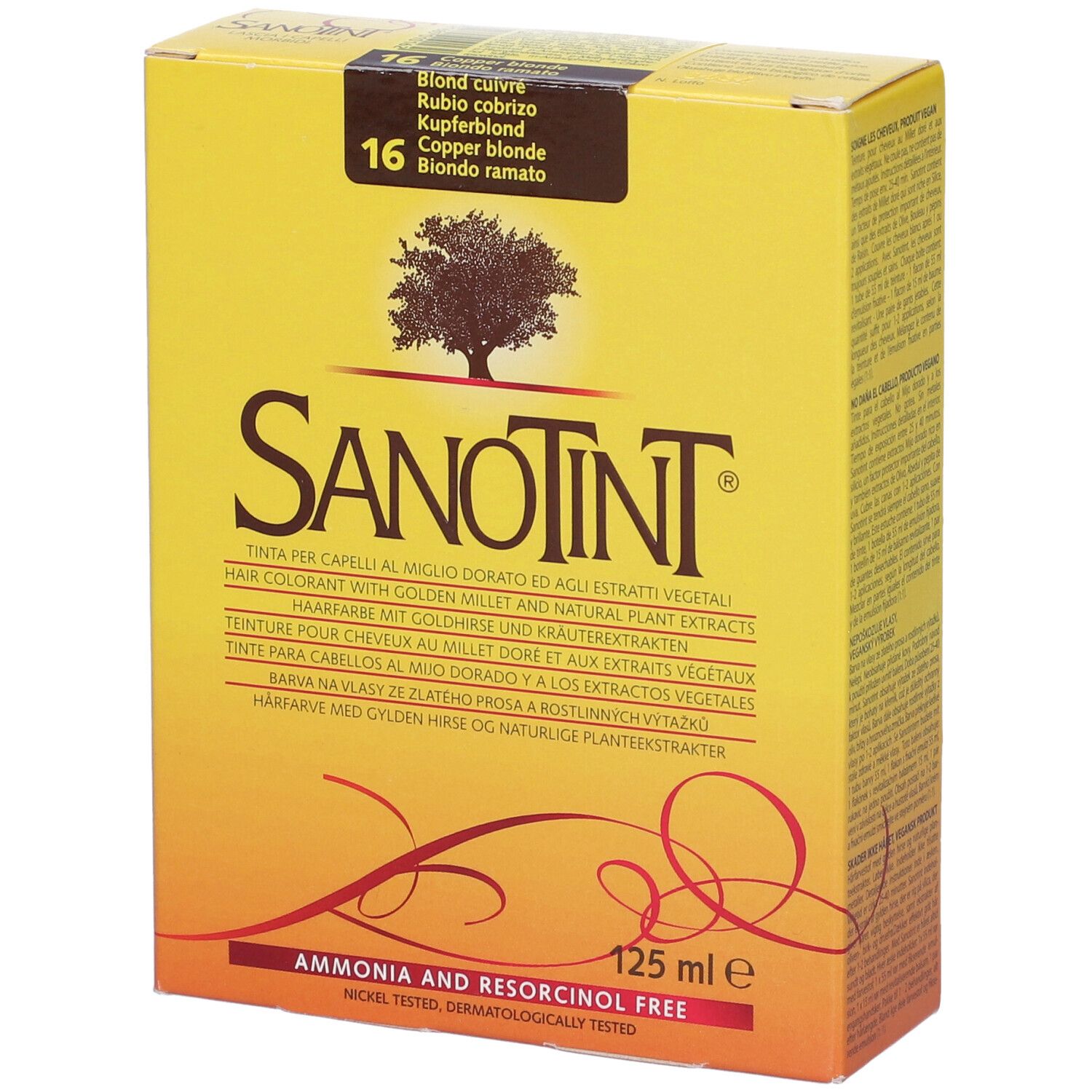 Sanotint Tintura Capelli 16 Biondo Ramato 125 Ml