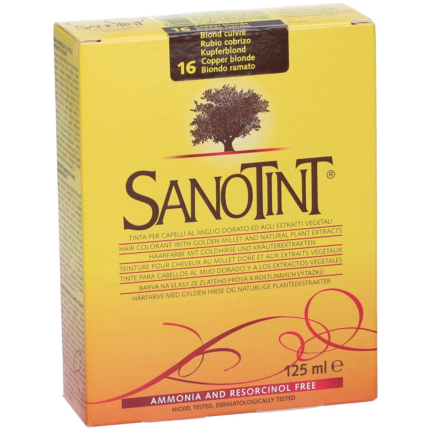 Sanotint Tintura Capelli 16 Biondo Ramato 125 Ml