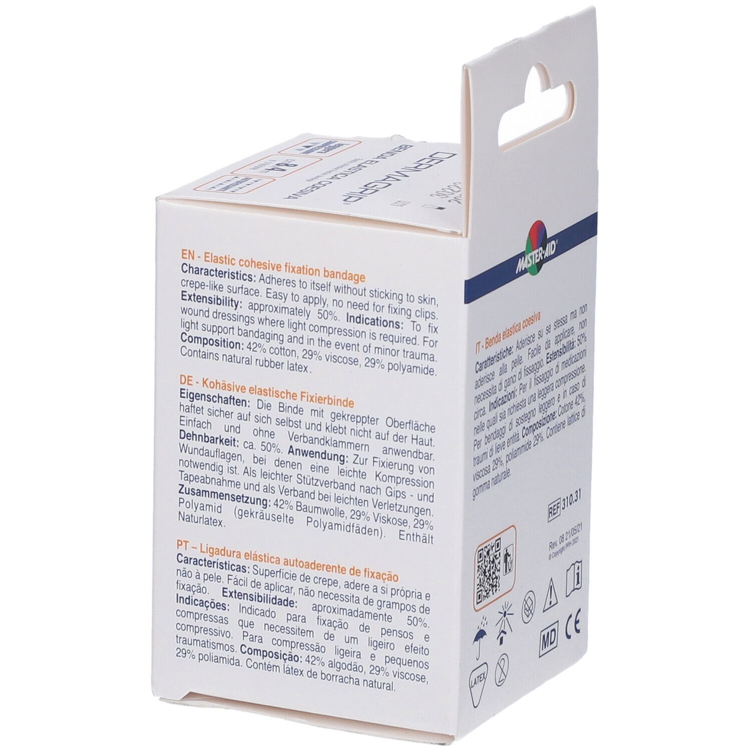 M® benda elastica aster-aid deragrip 8x4