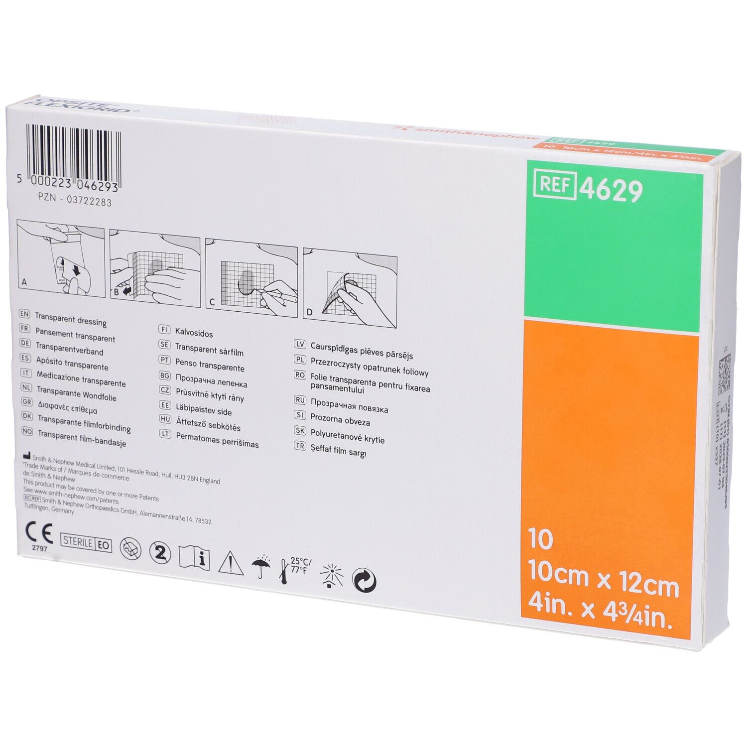 Opsite Flexigrid 10cm x 12cm