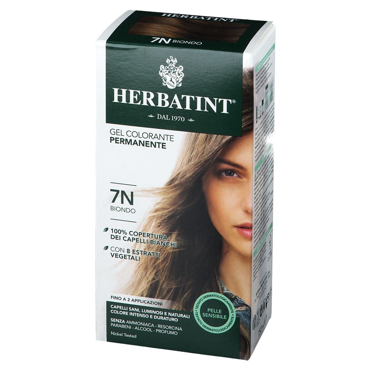 Herbatint® Gel colorante permanente 7N Biondo