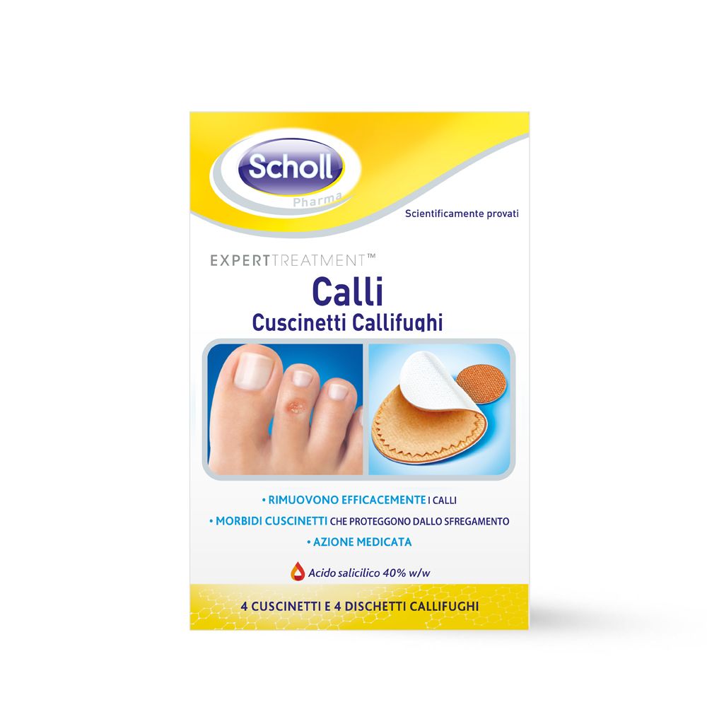 Scholl Pharma Cuscinetti Callifughi per Calli - Sollievo e Rimozione