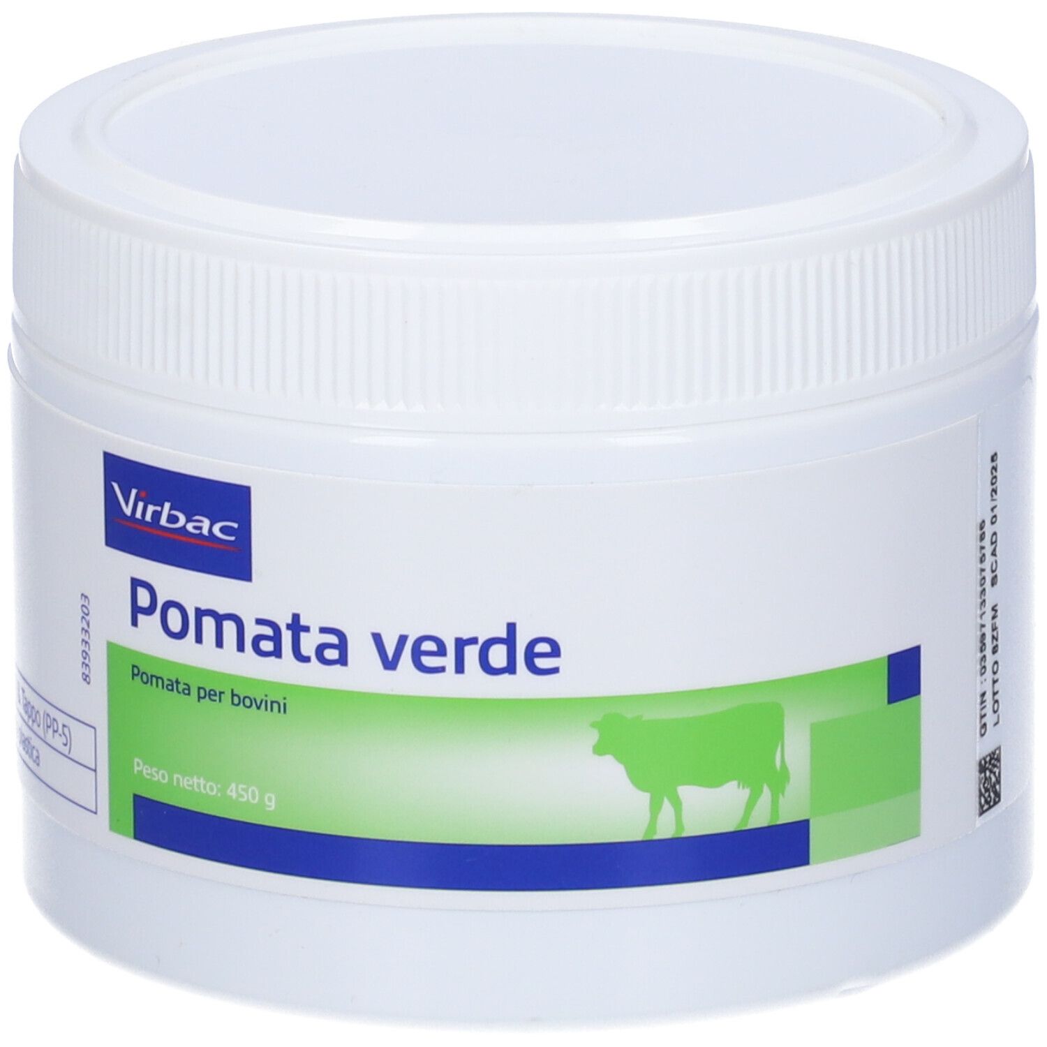 Pomata Verde Barattolo 450 G