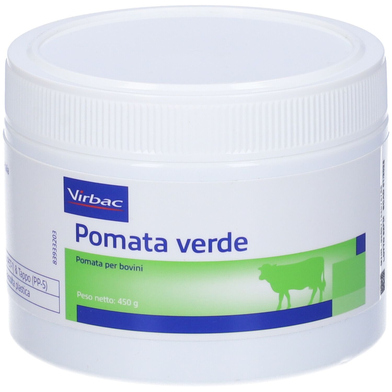 Pomata Verde Barattolo 450 G