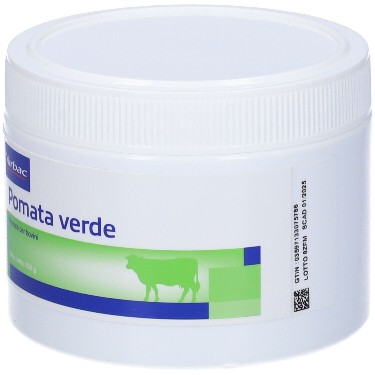Pomata Verde Barattolo 450 G
