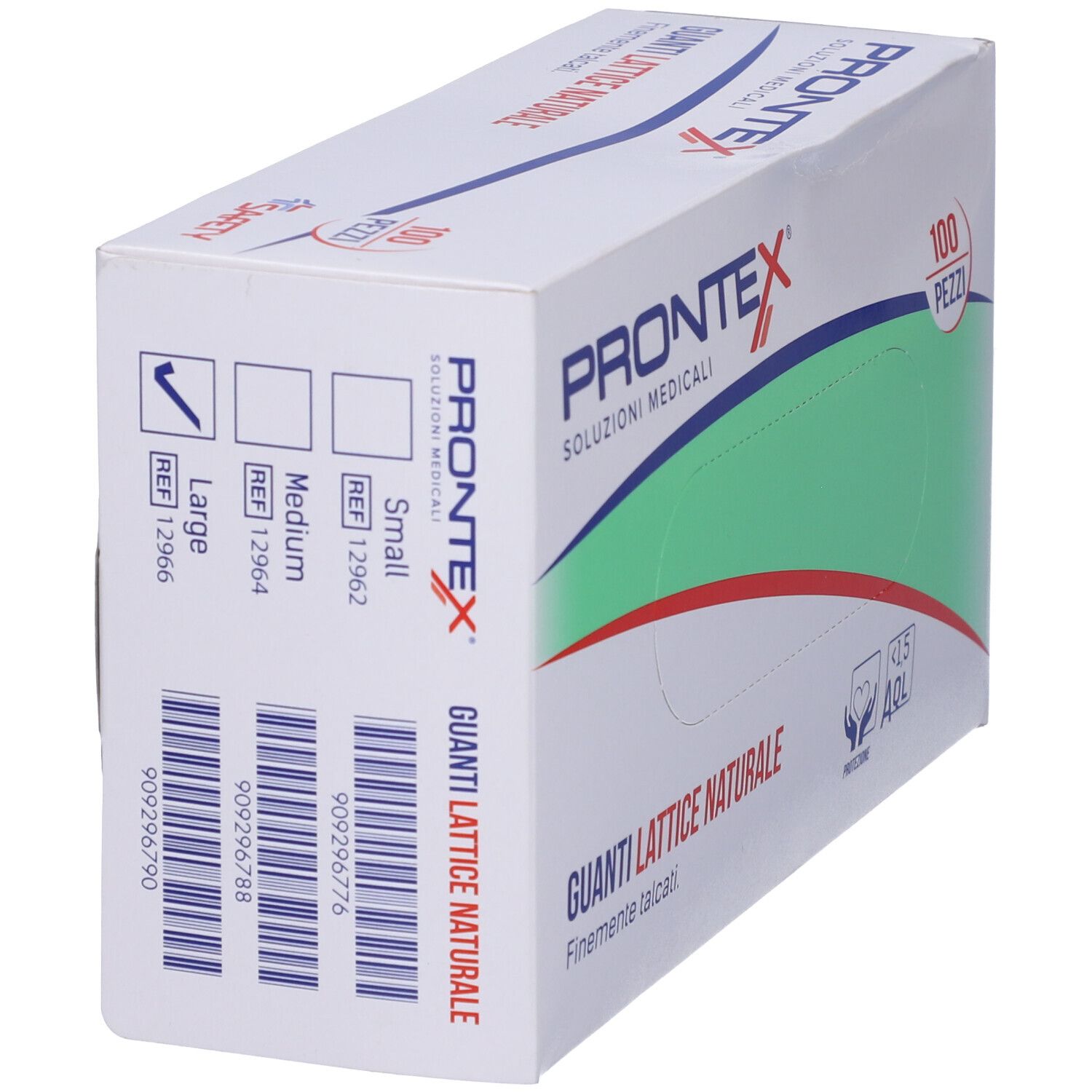 Prontex Guanto In Lattice Con Amido Grande 100 Pezzi