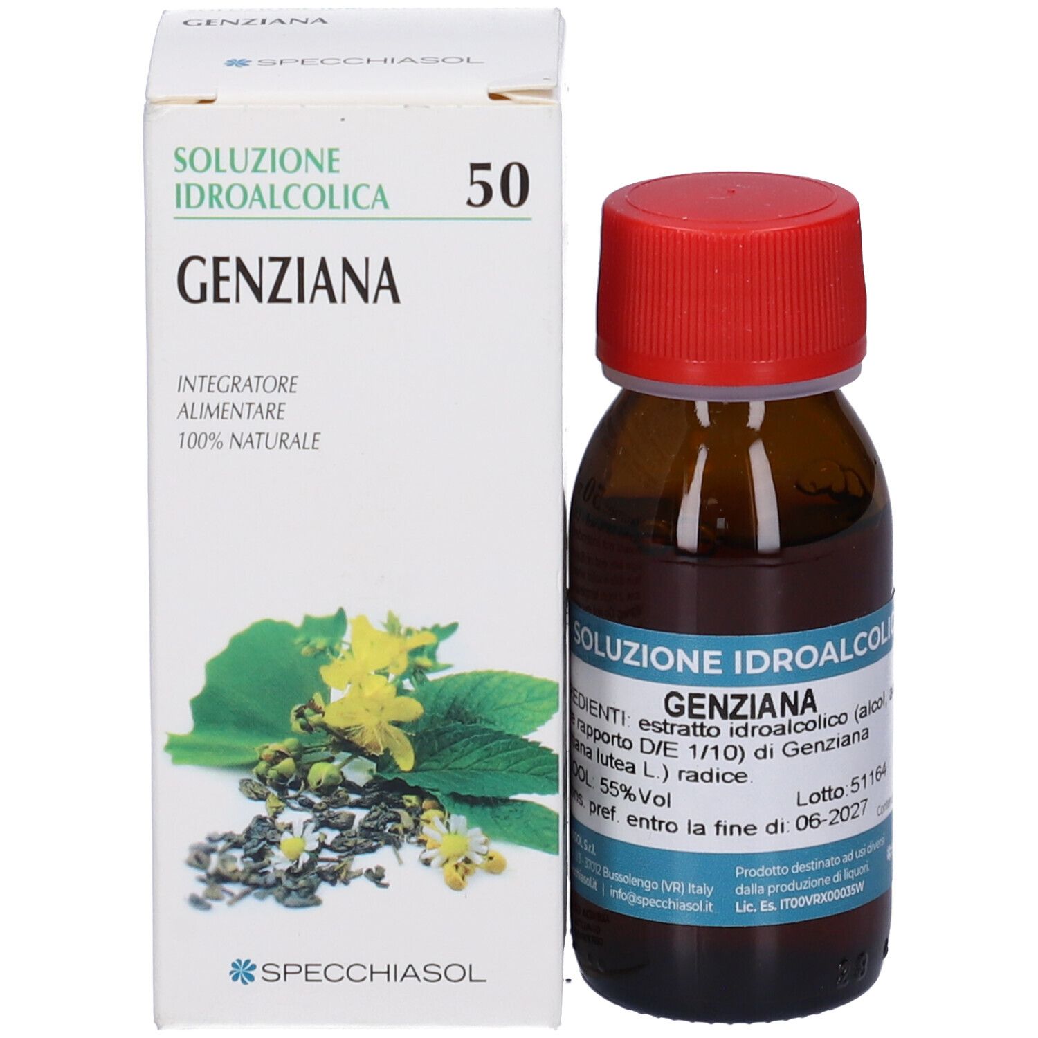 Genziana 50 50Ml Tm