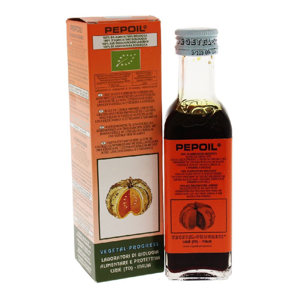 Pepoil Olio Semi Zucca Bio 100 Ml