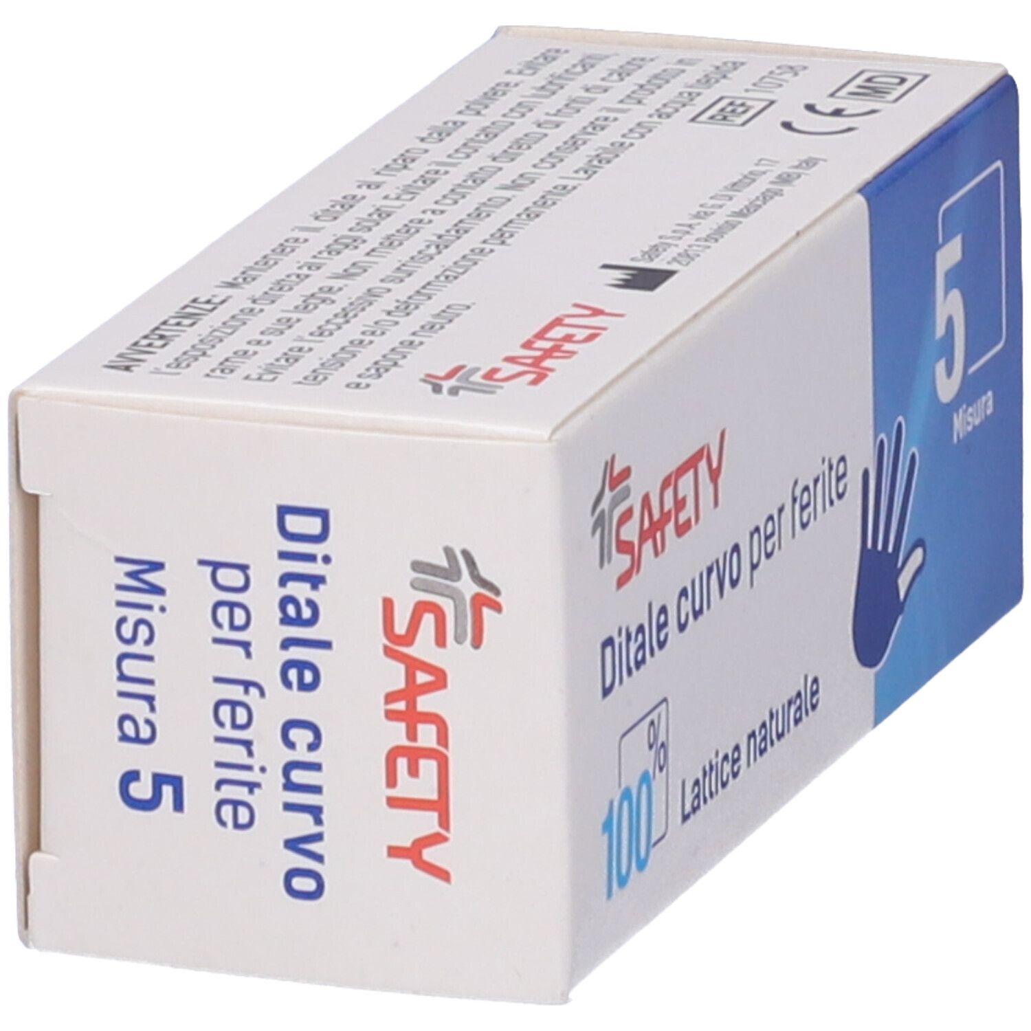 Safety Ditale in Lattice Curvo Taglia 5