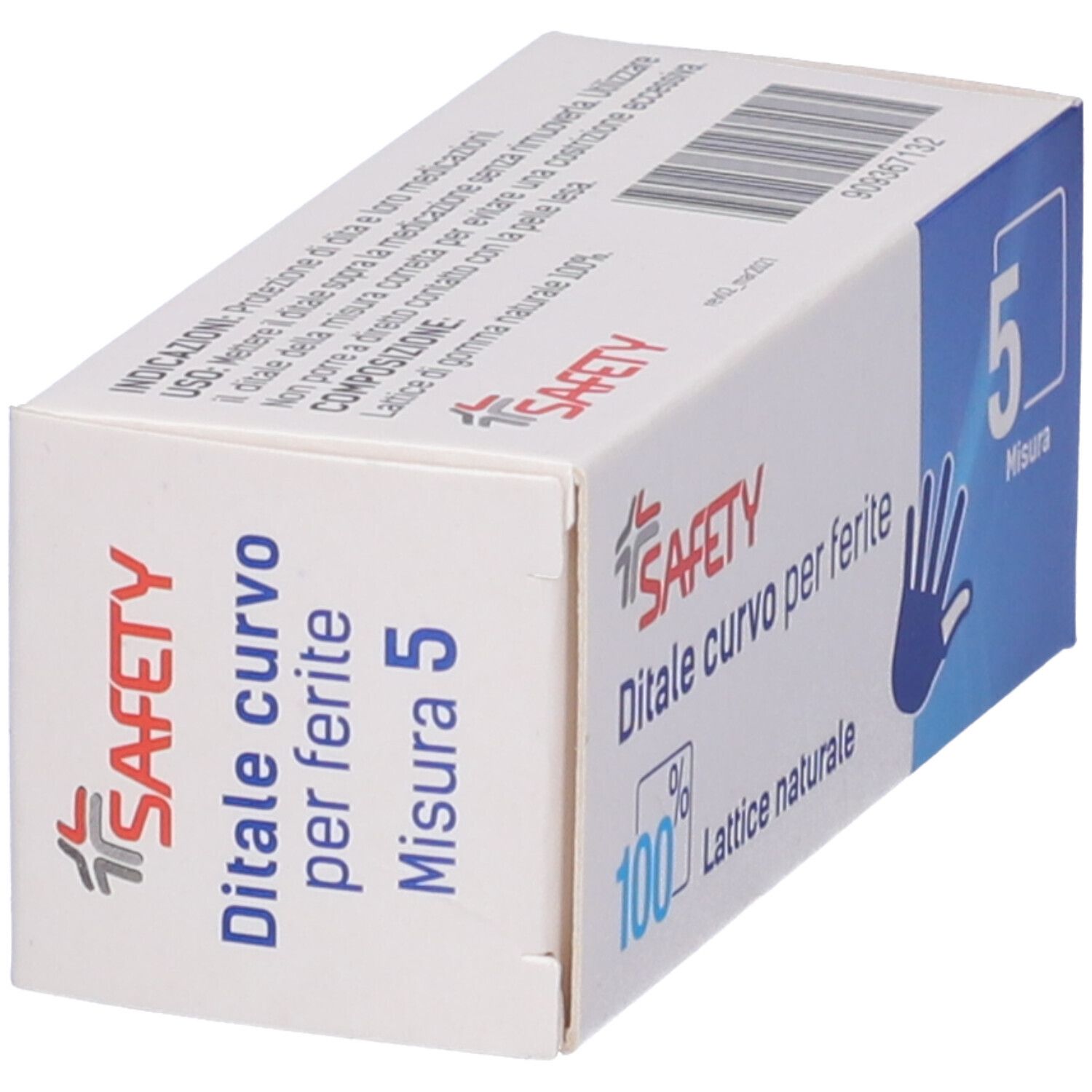 Safety Ditale in Lattice Curvo Taglia 5
