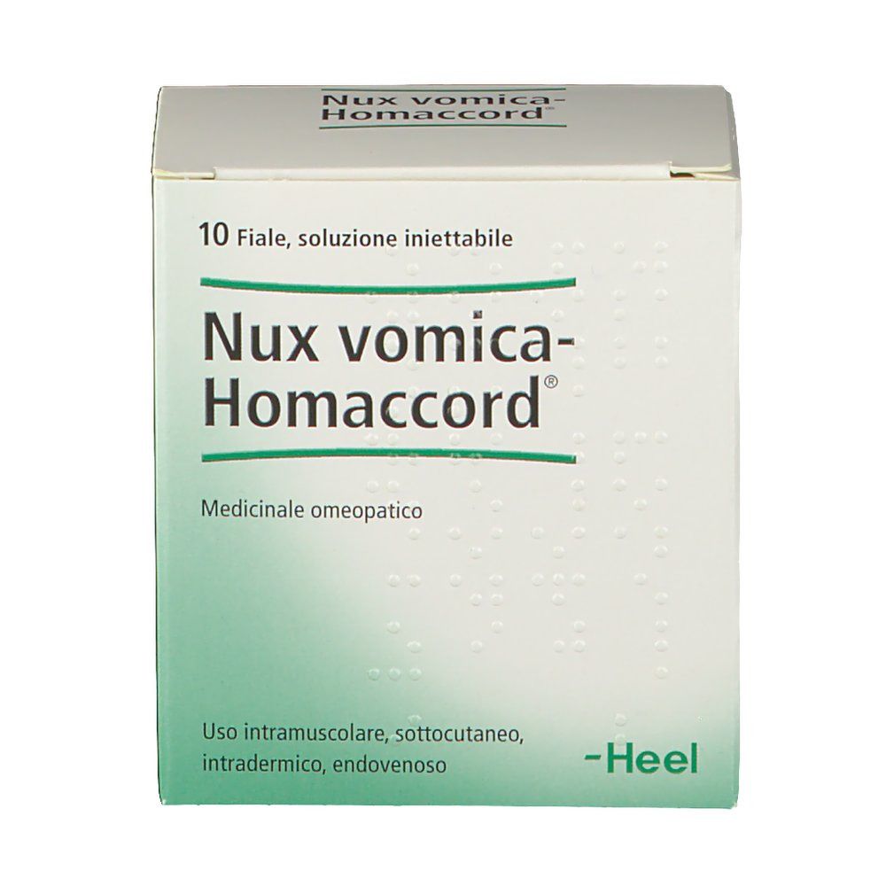 Guna Nux vomica Homaccord® Soluzione Iniettabile