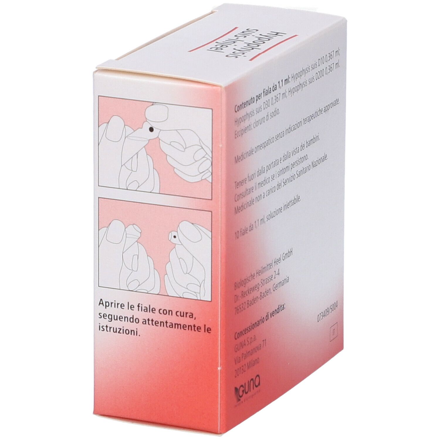 Guna Heel Hypophysis Suis Injeel 10 Fiale
