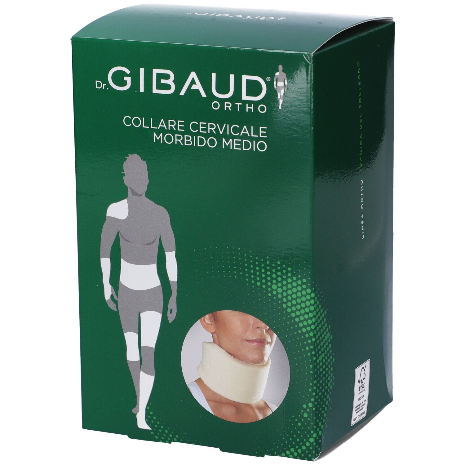 Collare Cervicale Morbido Medio Gibaud Ortho Misura 1