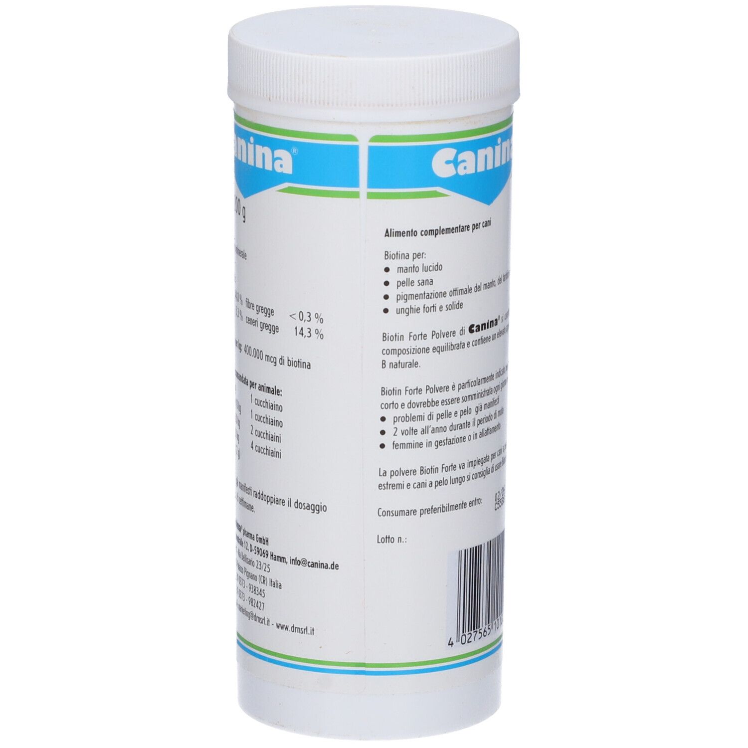 Biotin Forte Polvere Cani