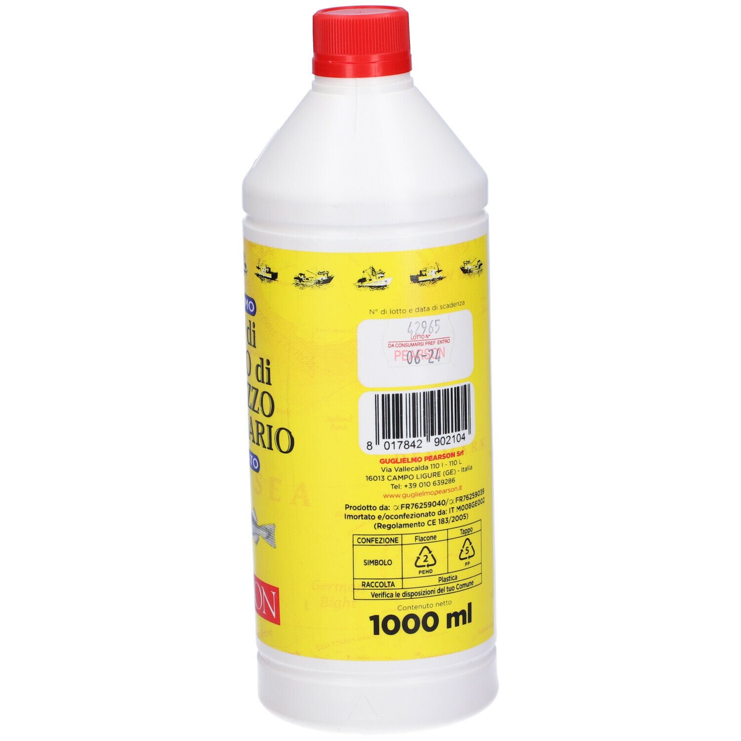 Olio di Fegato di Merluzzo Purissimo a Uso Veterinario