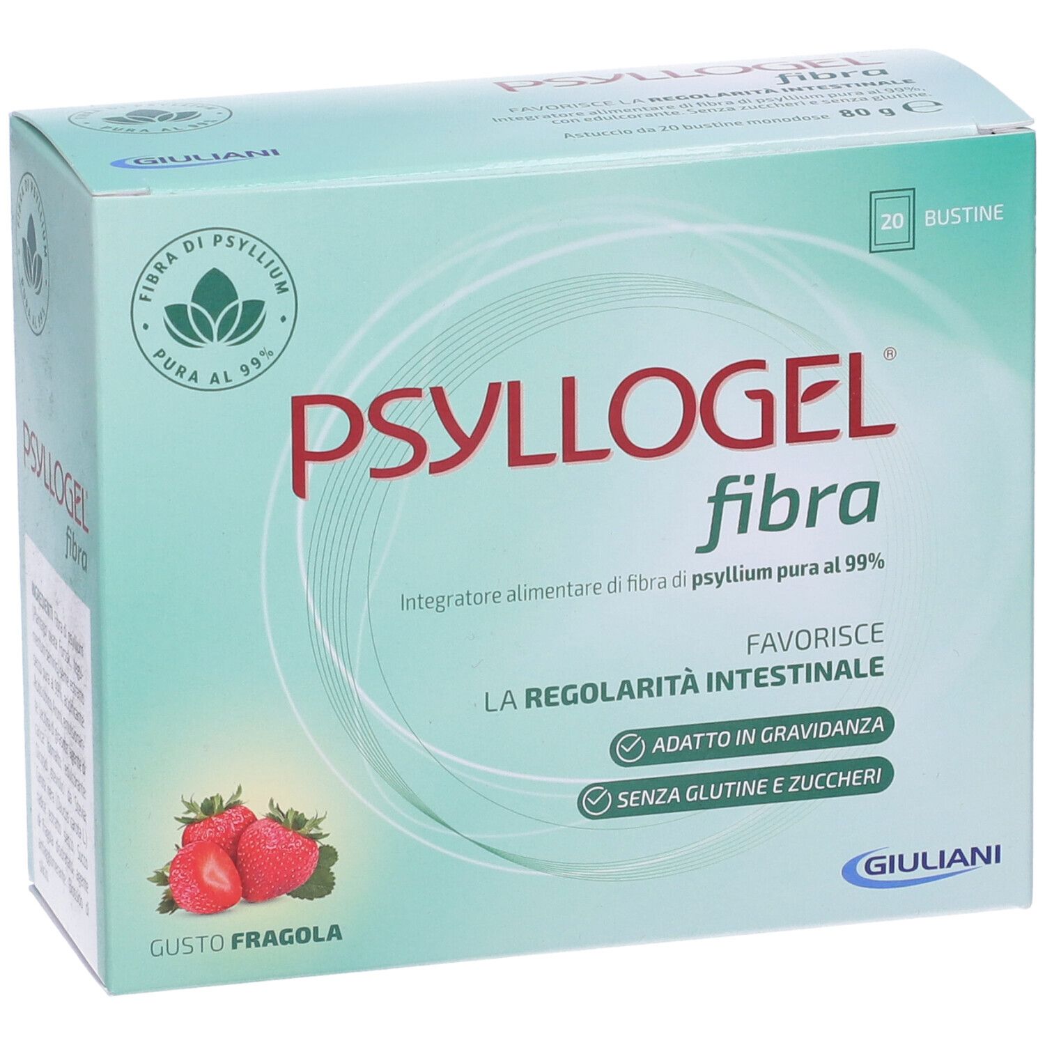 PSYLLOGEL® Fibra Fragola Bustine