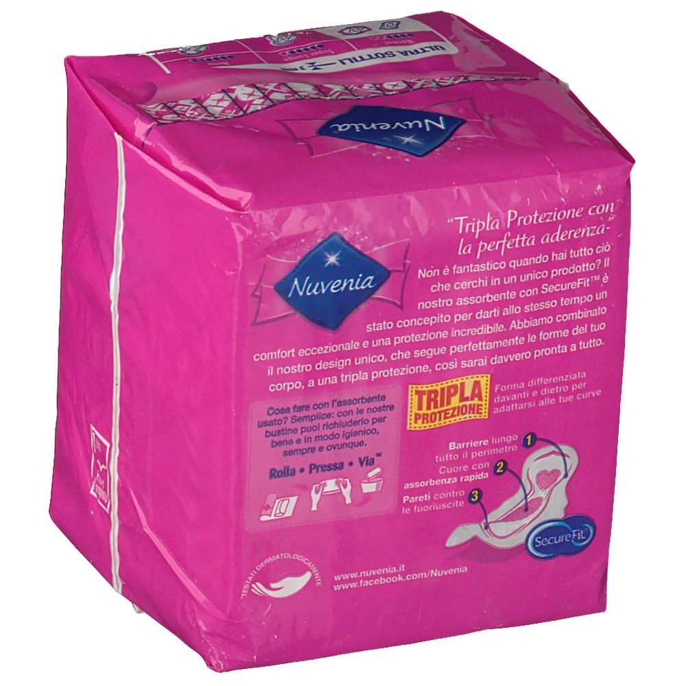 Nuvenia® Ultra Sottile Tripla Protezione Con Ali