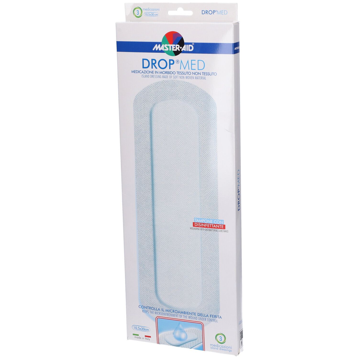 MasterAid® Drop® Med 10,5 cm x 30 cm
