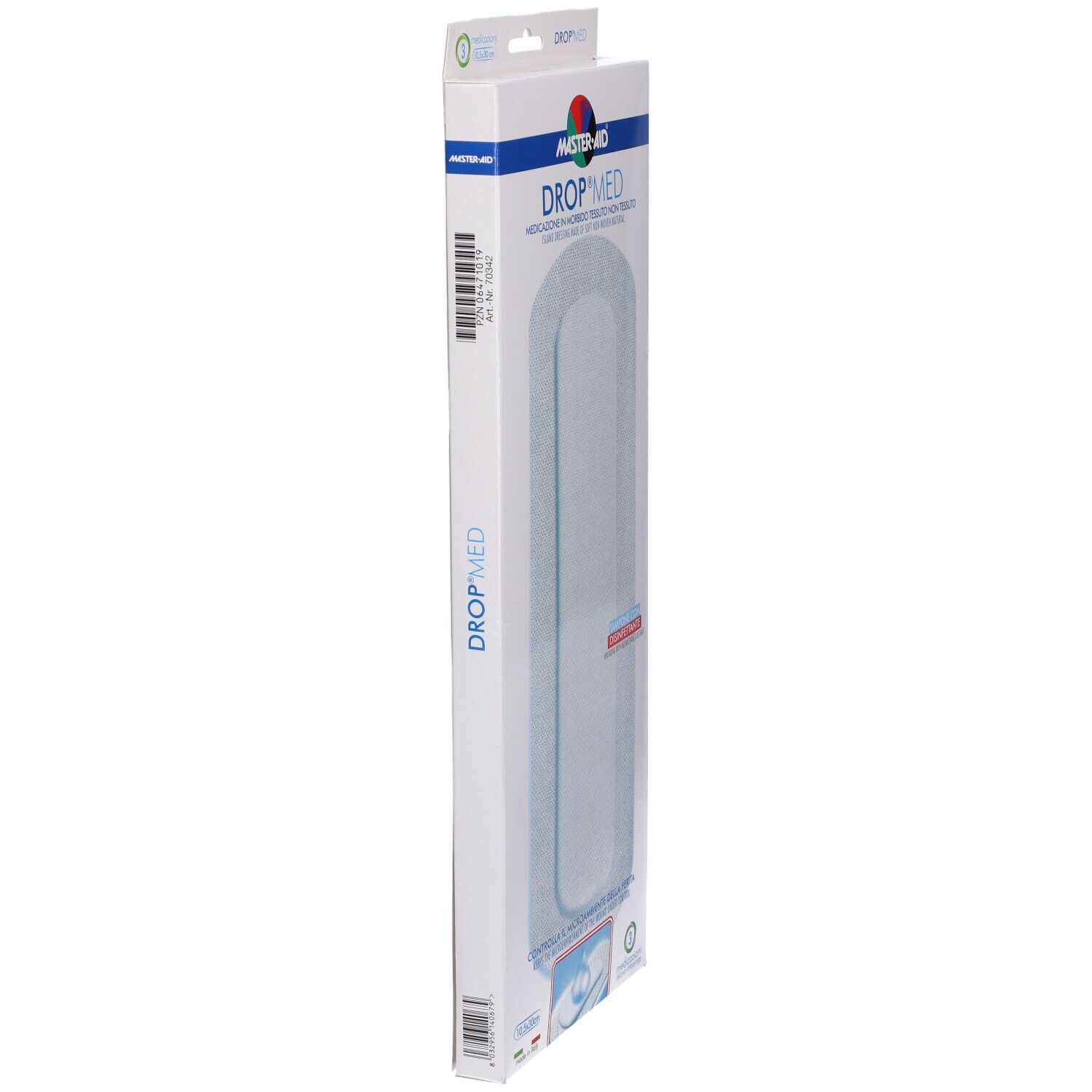 MasterAid® Drop® Med 10,5 cm x 30 cm